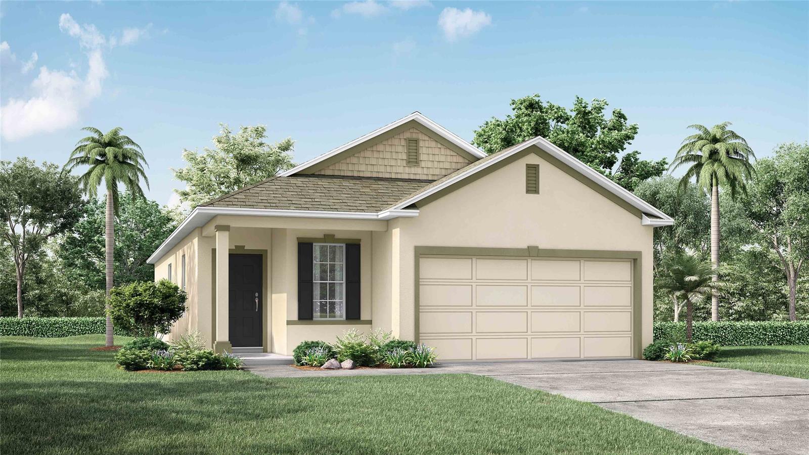 Brand new builder owned 3/2 spec home with estimated completion date of Dec 2022. CBS construction with full builder warranties.