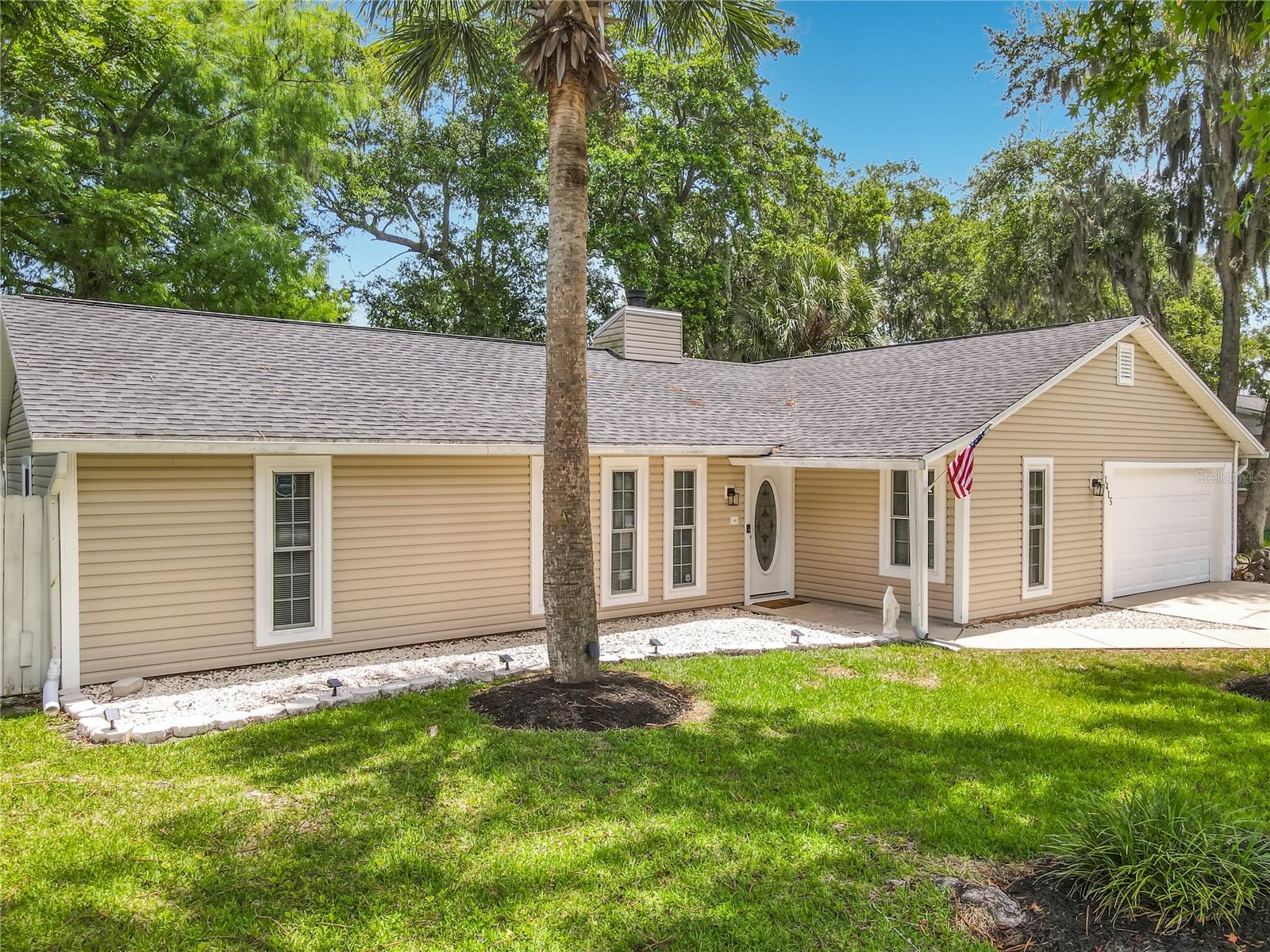 Pool days, backyard barbecues, and a home you'll be excited to come back to every day! This beautifully updated 3-bedroom, 2-bath, 2-car garage pool home has been extensively reimagined over the last three years, creating a move-in-ready retreat you'll be proud to call home. Luxury vinyl plank flooring flows throughout, making the home completely carpet-free, while fresh interior paint, updated fixtures, a remodeled kitchen, and renovated baths provide a fresh, modern feel. The spacious living room is anchored by an eye-catching fireplace, creating a warm focal point for gathering with family and friends. The updated kitchen features crisp white cabinetry, stainless steel appliances, and a dedicated coffee bar, while the adjoining dining area opens through French doors to a paver patio, seamlessly extending your entertaining space outdoors. The split-bedroom floor plan offers privacy and flexibility. Two bedrooms feature ensuite bath access, while the third bedroom can easily serve as a guest room, home office, or den and opens to the pool area through sliding glass doors. Step outside and discover what Florida living is all about. The large screened pool has also been refreshed within the last three years and overlooks a huge fenced backyard with plenty of room for pets, play, and outdoor entertaining. A 2023 architectural shingle roof adds additional peace of mind.
Conveniently located north of State Road 442 (Indian River Boulevard), you'll enjoy quick access to shopping, restaurants, and everyday conveniences along US-1, while remaining just minutes from I-95.