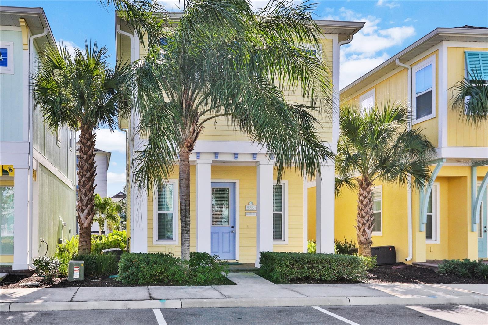 Currently Leased ~ Available to Move In 8/10/26 ~ Magnificent "CASA FIESTA" Cottage AVAILABLE FOR LONG TERM RENTAL in MARGARITAVILLE RESORT ORLANDO! Utilities (Electric, Gas and Water) INCLUDED in Rent up to $300 total Per Month. Premium Location near Pedestrian Bridge with Short Stroll to all the Resort Amenities! Spacious 1307-A Model with 2 Bedrooms, 2.5 Bathrooms, HOT TUB and Extra Bonus Room Connected to Second Floor Primary Bedroom! (Could be Used as TV Room, Office, Nursery, etc.) Gorgeous Backyard with Large Patio Overlooking Landscaping, Beautiful Shell Pathways with Grass, Palm Trees and Tiki Huts! Half Bath Downstairs, Ceiling Fans, Large Capacity Washer/Dryer, Covered Front Porch, Upgraded Appliances and Kitchen with Quartz Countertops! In-Ceiling Speakers in Living Room that Connects to TV or Phone Via App! RENTAL RATE INCLUDES: Cable TV, Internet, Phone, Trash Pickup, Landscaping Maintenance, Pool Maintenance and Pest Control. Membership to the Fins Up Beach Club Amenities is Included for Leases or Subsequent Lease Extensions with a Minimum of 90 Days Each which includes Access to All Pools, Gym and the Salty Rim Bar & Grill. Unique First of its Kind Resort with Multiple Pools, Gym, On-Site Water Park, Sunset Walk Restaurants, Bars, Live Music, Retail and More! LOCATED MINUTES FROM DISNEY PARKS! There's Nothing Like Living in Paradise! First Month, Last Month, Security Deposit, Application, Proof of Income, Background, Credit and Eviction Checks Required.