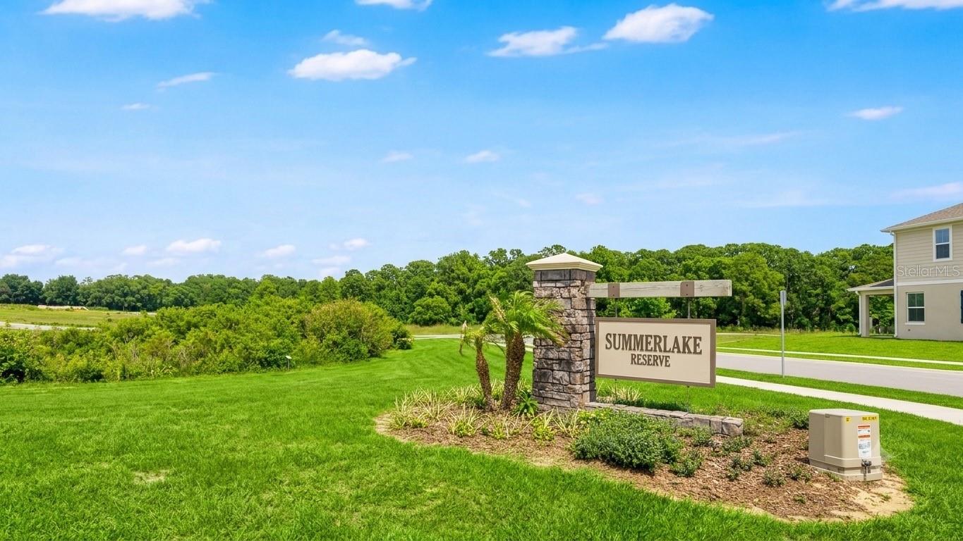 SUMMERLAKE RESERVE - Residential