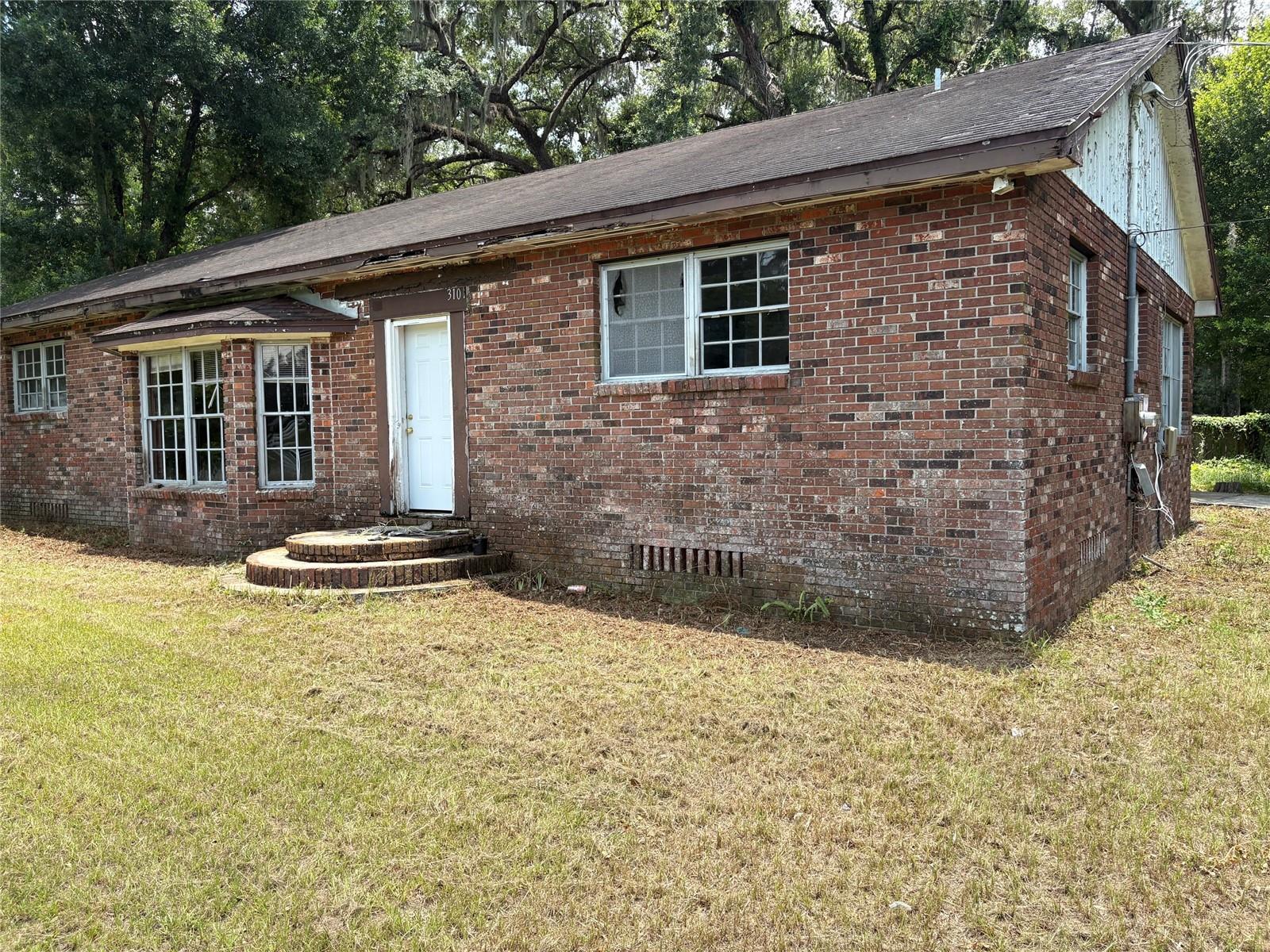 1.74 Acres right on Bloomingdale Ave. a half of mile from Lithia Pinecrest. Home is to be sold as-is and needs renovation. The land and the location are the real value but with some TLC the home can be a great investment.