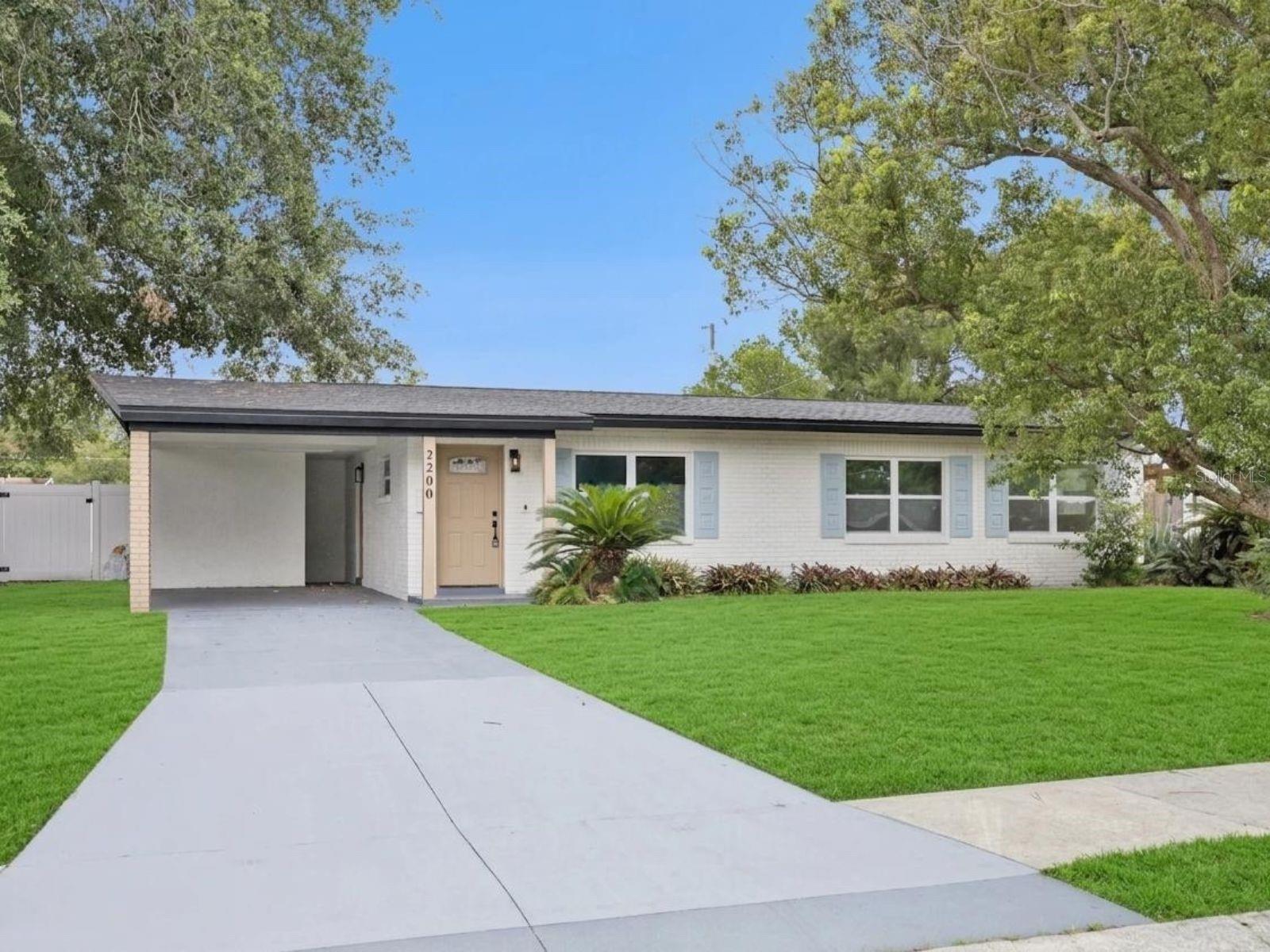 One or more photo(s) has been virtually staged. Welcome to this updated 3-bedroom, 2-bathroom POOL home situated on a spacious lot with NO HOA, conveniently located just minutes from the shops, restaurants, cafés, and local events that make College Park one of Orlando's most popular destinations.

Inside, you'll find a bright and inviting floor plan featuring updated flooring, new baseboards, and fresh interior paint throughout. The renovated kitchen serves as the heart of the home with new countertops, a newly added island, and updated appliances, creating a functional space for everyday living and entertaining.

NEW Roof, new exterior/interior paint, both bathrooms have been renovated, offering updated finishes and a fresh, modern feel. 

Step outside to enjoy the spacious yard and private pool, which has been professionally maintained and cleaned. Whether relaxing poolside or hosting gatherings with family and friends, the outdoor space offers plenty of room to enjoy Florida living year-round.

Conveniently located near shopping, dining, schools, parks, Downtown Orlando, Winter Park, and major roadways, this property combines updated features, outdoor living, and a desirable location. Schedule your private showing today
