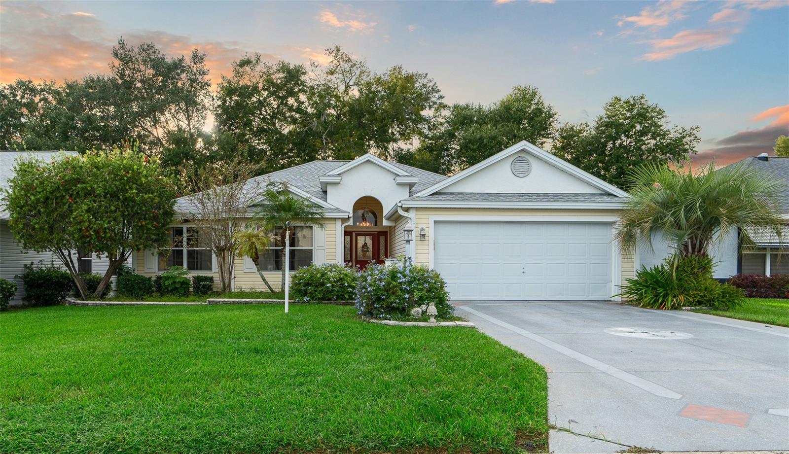 Introducing a spacious and inviting home in the heart of a thriving retirement community! This charming residence offers over 1700 square feet of comfortable living space, providing the perfect backdrop for your golden years.

Features:

 • Bedrooms: With three generously sized bedrooms, there’s room for guests, hobbies, and relaxation.
 • Bathrooms: Two well-appointed bathrooms ensure your comfort and convenience.
 • High Ceilings: The high ceilings throughout the home create an open and airy atmosphere, adding to the sense of spaciousness.
 • Garage: A two-car garage not only protects your vehicles but also provides valuable storage space.
 • In-Ground Pool: Dive into the delight of your very own in-ground pool, completely screened in to keep the bugs at bay and extend your poolside enjoyment.
 • Community Amenities: Enjoy the numerous amenities the community offers, including a pool, workout center, and convenient shopping options right at your doorstep.
 • Golf Cart Friendly: Embrace the golf cart lifestyle, exploring the neighborhood and running errands with ease.

This home is more than just a house; it’s a gateway to a vibrant retirement lifestyle. Don’t miss the opportunity to make it yours and start enjoying the best years of your life in style and comfort.