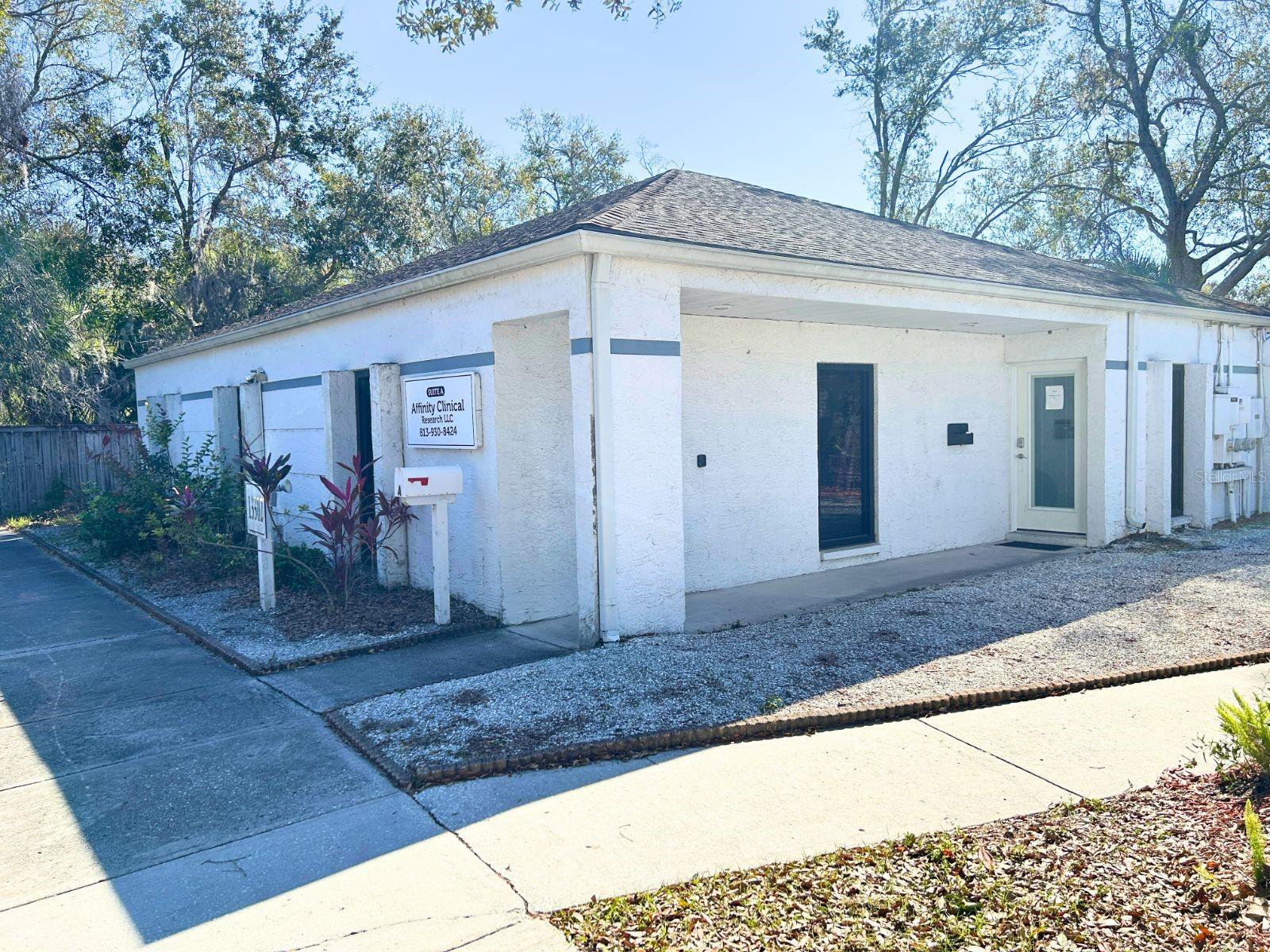 This well-maintained, stand-alone commercial condo building offers over 2,016± square feet of flexible professional space in a prime Tampa location. The property is thoughtfully divided into two separate units, both units are 1008 sq ft and both have approximately four private offices/conference room, a welcoming lobby/reception area, a kitchen, and a restroom—ideal for a variety of professional or medical uses.  

Each unit is independently metered with separate utilities, providing efficiency and flexibility for multiple tenants or an owner-user configuration. The interior is finished with a clean, professional build-out that is move-in ready.

The building is currently occupied by (2) month-to-month tenants, offering immediate income for investors, with the flexibility for tenants to sign new leases or vacate to accommodate an owner-user.  

Strategically located just off Fletcher Avenue, the property sits next to Dunkin’ and is minutes from the I-275 Expressway, providing excellent accessibility throughout Tampa. A brand-new roof (2026) adds long-term value and peace of mind.