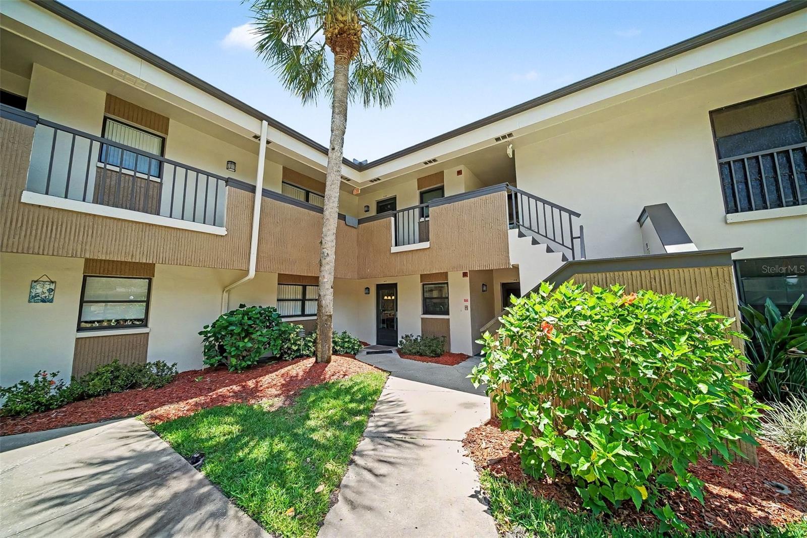 We currently have a second-floor condo available featuring two bedrooms and two full bathrooms, priced specifically for a quick sale. While the home does require some updates, it presents a fantastic chance for you to customize the space to your liking while remaining well below market value. One of the highlights of the property is the screened-in porch, which offers a wonderful and relaxing view of the community pool.

The location is ideal, providing convenient access to US 19 while maintaining a quiet and peaceful atmosphere at home. Residents also enjoy full use of the community pool as an included amenity.

Additionally, you have the option to join the HOA, which offers exceptional benefits. With a one-time fee of $9,000 and a monthly fee of $164, membership for two includes unlimited golf at Highland Lakes across three separate nine-hole courses. The membership also provides access to two pools, tennis, pickleball, bocce, and shuffleboard. The clubhouse maintains a full social calendar featuring fitness classes, various clubs, dinners, and special events.