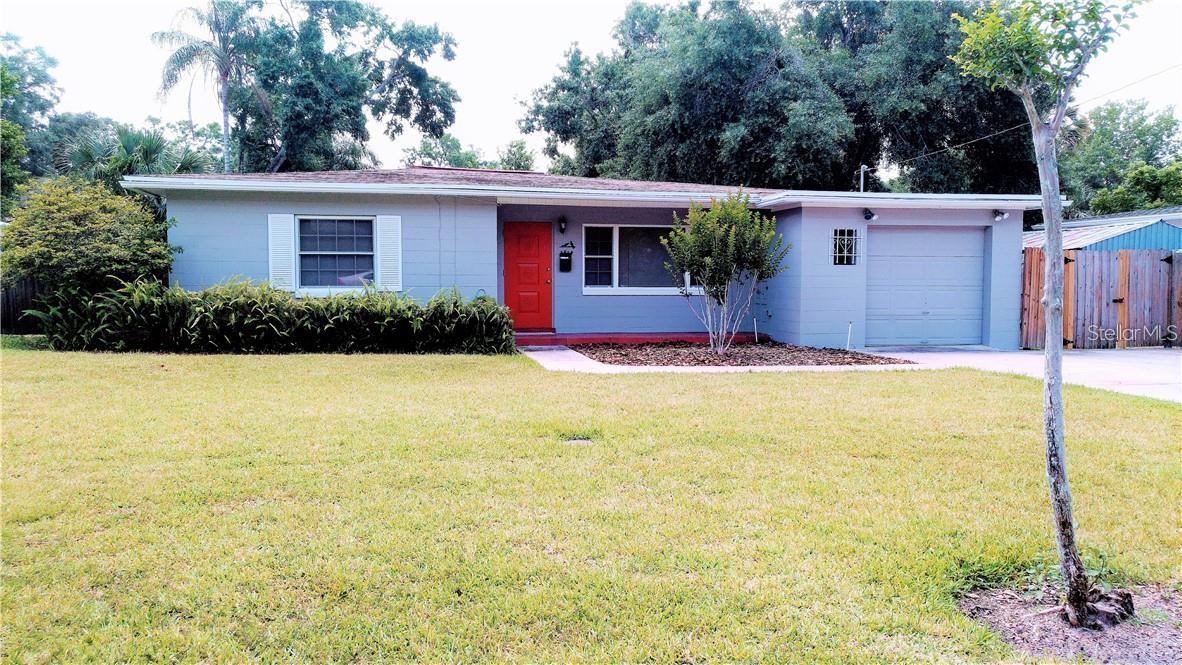 Location, location, location.  Wonderful home located in Winter Park besides Baldwin Park.  Live in this home now - or purchase for the property and build your custom home!  The yard is large.  Large shed in the yard to store all of your yard essentials.  You will love the area and the convenience to what makes this area special...steps from East End Market, lots of amazing restaurants, shopping, Leu Gardens, and so much more.  Updates to the home include: Roof: 2020, HVAC 2019, Elecrical - new utility box, Plumbing: re-plumbed Kitchen and both bathrooms. Welcome Home.