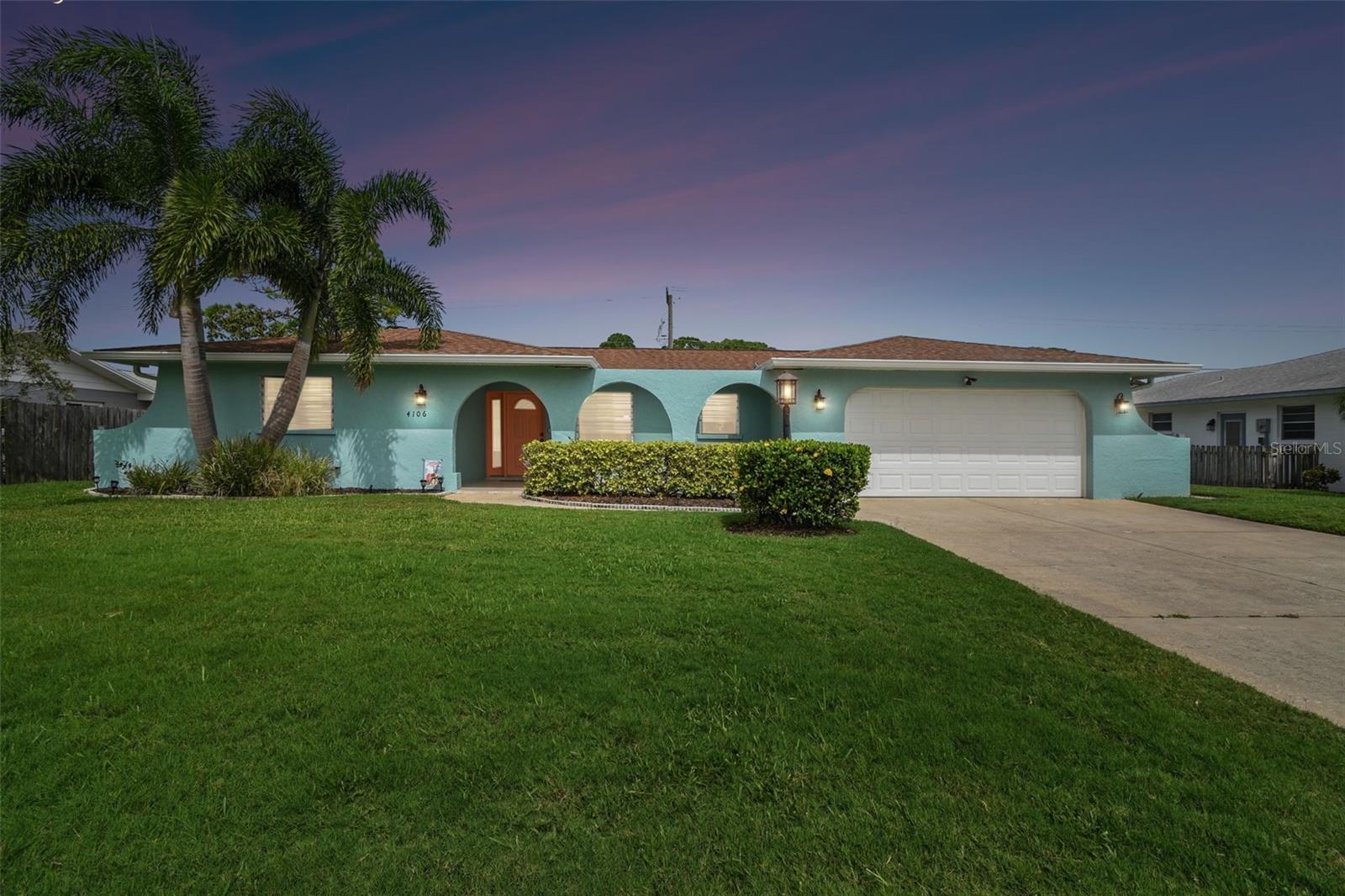 PRISTINE WEST BRADENTON POOL HOME- Don't miss this desirable 3 bedroom 2 bath pool home in the well-established West Bradenton neighborhood of Pine Lakes! This freshly painted split-plan home offers updated bathrooms and kitchen, a newer AC, freshly insulated in 2020, large tiles in living areas, and beautiful laminate flooring in the Master bedroom and one of the guest bedrooms. Also, this home is secured with clear polycarbonate hurricane panels and the garage door is hurricane-rated. Enjoy living the Florida lifestyle while relaxing in the caged pool area in your privately fenced backyard.This great location is conveniently located near grocery stores, medical centers, great restaurants, and the beautiful beaches of Anna Maria Island. Come make this house your home!