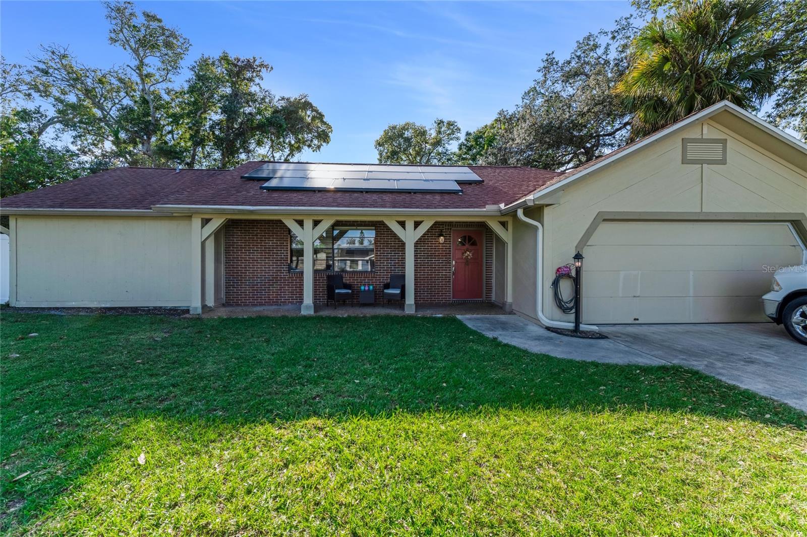 Sellers are ready to move on and have dropped the price to help you move in fast. Experience the best of Ormond Beach living in this beautifully updated, move-in-ready home in the sought-after N. Beach Street community. Efficiency is built into the lifestyle here, as the full-house solar panel system (installed in 2022) works to significantly slash your monthly electric bills, FPL bill approx. $30.00/month. This 4-bedroom, 3-bathroom residence is designed for those who value an active lifestyle without the restrictions or costs of an HOA. Beyond the aesthetics, this home provides a massive advantage in today's market: it is "High and Dry" with no history of flooding. Combined with a 2018 roof, a 2020 AC, and a newly updated electrical panel, this property is positioned for easy insurability and long-term peace of mind.. With all major systems updated and a vacant status ready for a fast closing, this is a rare opportunity to secure a double gates to store it securely on-site, o worry-free Florida home. the convenience of pulling your boat or RV through large r spending your afternoons in an expansive, fully fenced backyard with plenty of room to add a private pool oasis. Whether you are taking a quick 1.5-mile bike ride to the historic downtown shops or a short 2.2-mile trip to the Atlantic sands, your next adventure is always just minutes away. Inside, the home offers a bright and flexible layout featuring two en-suite master bedrooms, making it ideal for guests or multi-generational living. The heart of the home is a functional kitchen with granite countertops and two movable islands--perfect for hosting friends before stepping through elegant French doors to a private screened-in porch. From the salty breeze on your porch to the significant energy savings in your pocket, every detail of this retreat is ready for you to start living the dream today. The guest ensuite did not have closet doors when sellers purchased the home. The Owner’s Suite is the only room that needs new flooring. There is carpet now. There is a well for irrigation, no pump was there when the sellers purchased the home and they don’t know where any irrigation lines run IF there are any irrigation lines. That is it! No other issues! The