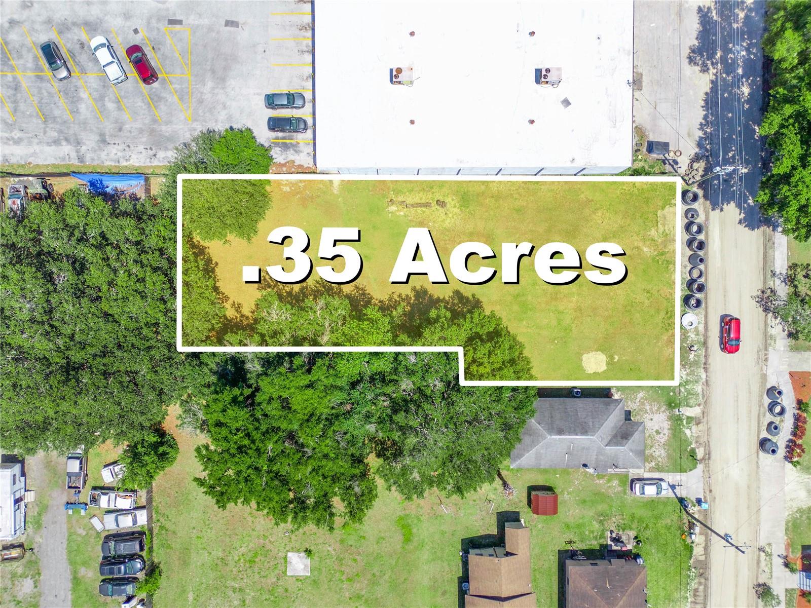This grassy lot is over a third of an acre in size and would make a great place to build your forever home.   It is currently zoned as residential, but is adjacent to commercial property, so seller believes it could be rezoned commercial, if desired.  Bring us your offer before it's gone!