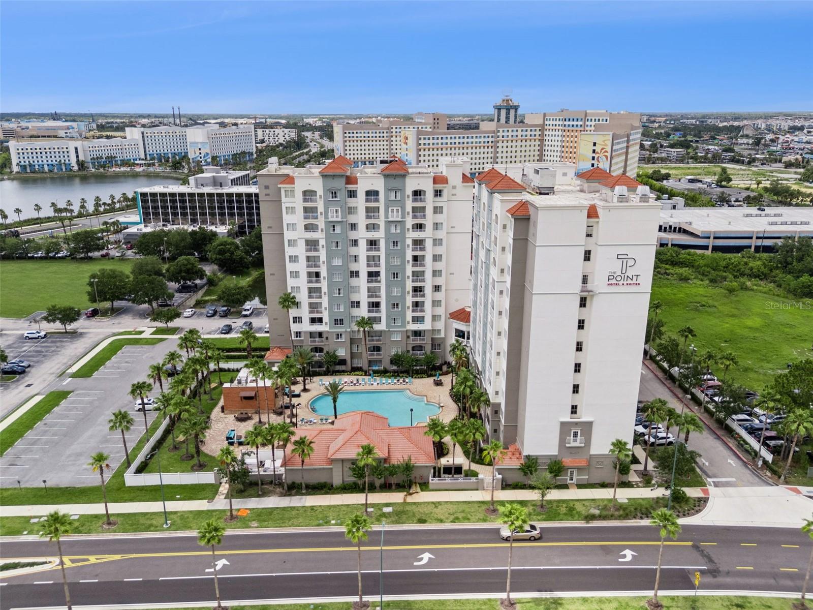 Welcome to Your Premier Orlando Escape! Situated on the 4th floor of the highly desirable Point Orlando Resort, this stunning 1-bedroom, 1-bathroom condo offers an incredible opportunity for both primary home buyers and savvy investors. The unit features an open, light-filled layout that extends seamlessly onto a private balcony, where you can unwind and take in serene, tropical pool views. Designed to feel like a true "home away from home," the property offers the perfect balance of comfort and style in the heart of Central Florida's most vibrant district.

World-Class Amenities & Unmatched Location. As part of Point Orlando Resort, owners and guests enjoy access to a robust lineup of amenities, including a spectacular year-round heated outdoor pool and hot tub, a tropical poolside bar and grill, a modern fitness studio, an onsite cafe, a 24-hour front desk, and a complimentary theme park shuttle service. Location is everything, and this property delivers: you are just minutes away from Universal Orlando Resort (including the new Epic Universe), SeaWorld, and International Drive’s world-famous dining, entertainment, and outlet shopping. Whether you are looking for a lucrative short-term rental investment to maximize rental strategies or a turnkey personal vacation retreat, this condo-hotel unit is a versatile asset in a high-demand tourism hub.