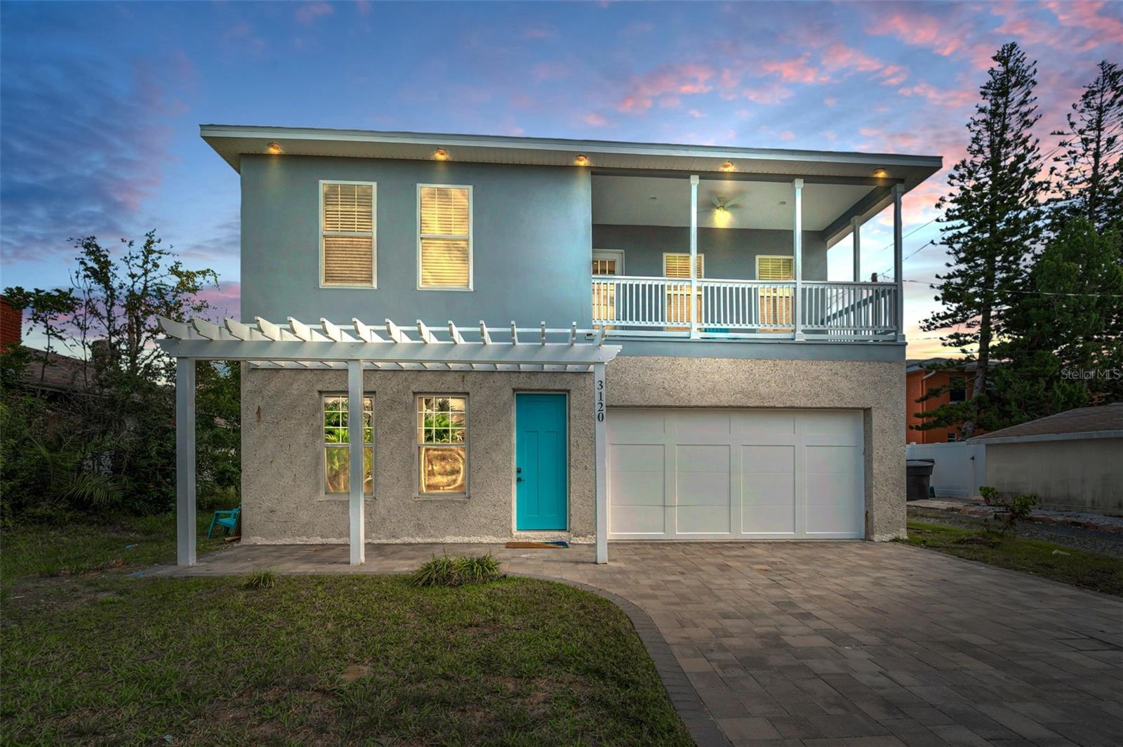 Experience the best of Florida living in this stunning 2-bedroom, 2-bath coastal retreat, ideally positioned just the second house from the beach. Built in 2017 and meticulously maintained, this 2,750 sq ft residence blends modern design with relaxed Gulfport charm.

The open-concept main living area is perfect for entertaining and features LVP flooring throughout, contemporary lighting, and abundant natural light. The chef’s kitchen is appointed with quartz countertops, stainless steel appliances, a center island with breakfast bar, shaker-style cabinetry with crown molding, tile backsplash, stainless range hood, and a walk-in pantry with a custom door. A dedicated dining area offers ample space for gatherings and everyday living.

The spacious primary suite includes an ensuite bath with dual vanities, a large soaking tub, and an oversized tiled walk-in shower. A guest bedroom and an elegant guest bath with a large tiled shower complete the main living quarters.

Enjoy outdoor living from one of two second-story balconies—one overlooking the front for coastal breezes and one in the rear with views of your private backyard oasis. The lower level features a large unfinished space, offering incredible potential for future expansion. With plenty of room to customize, the area could easily be built out to include additional bedrooms, bathrooms, a game room, home gym, or bonus living space—allowing you to design the perfect layout to fit your lifestyle.

Outdoors, relax or entertain by the sparkling in-ground pool in the fenced backyard, complemented by a paved driveway and a 2-car attached garage.

Located in the heart of vibrant Gulfport, this home is just steps from the sand and minutes from the city’s charming downtown, known for its colorful art district, waterfront dining, and lively community events. This move-in-ready coastal home offers a rare opportunity to live just moments from the Gulf. Schedule your private showing today.