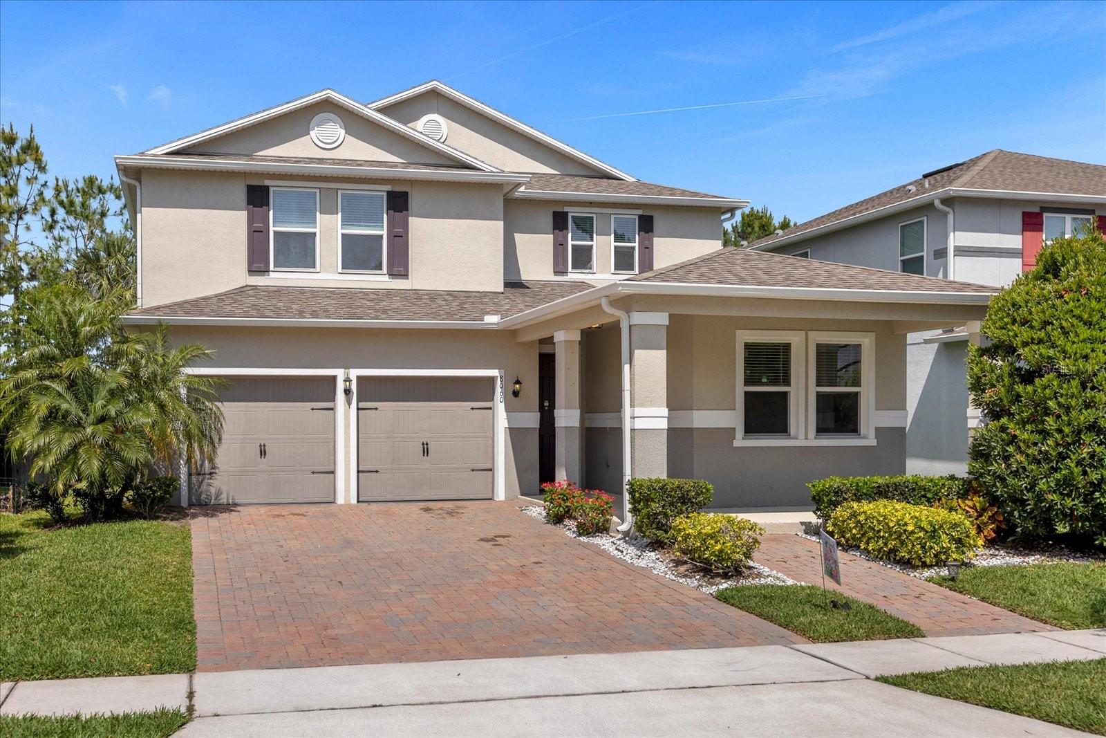 Priced to Sell! Welcome to this elegant 5-bedroom, 3-bathroom home with a 2-car garage, located in the highly sought-after Horizon West/Hamlin area. Designed with both style and functionality in mind, this home features 9'4" ceilings, Low-E energy-efficient windows, 42-inch cabinetry, granite countertops, an open-concept great room with sliding glass doors leading to an extended covered patio, and a spacious primary suite with a garden tub, separate shower, and oversized walk-in closet.

Unwind on the extended covered patio and enjoy nightly views of the Disney fireworks, creating a truly magical setting right from the comfort of your own backyard. Residents also enjoy a putting green, tot lot, gazebo, and the convenience of lawn care included through the HOA.

Conveniently located just minutes from Hamlin Town Center, you'll have easy access to premier shopping, dining, entertainment, top-rated schools, and everyday conveniences. Plus, you're only a short drive from Disney, Downtown Winter Garden, Winter Garden Village, Orange County National Golf Center, and major roadways including SR-429, SR-535, and I-4, making commuting throughout Central Florida quick and convenient.