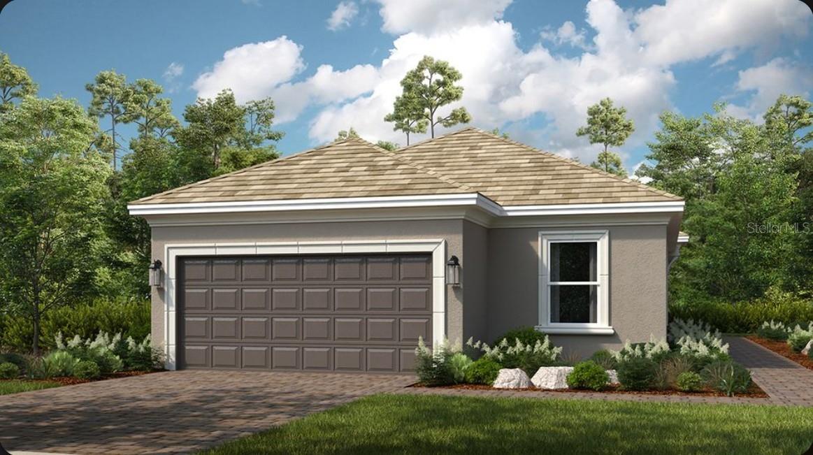 Under Construction. What's Special: Golf Course Community | No Rear Neighbors | Oversized Garage. New Construction - August Completion! Built by America's Most Trusted Home Builder. Welcome to the Arezzo at 14513 Derna Terrace in Esplanade at Azario Lakewood Ranch! This thoughtfully designed home offers open-concept living with a spacious kitchen featuring soft-close cabinetry, quartz countertops, a large breakfast bar, and pendant lighting. The kitchen flows into the great room and dining area, creating an inviting space for everyday living and entertaining. A private primary suite at the rear of the home includes a spacious bath and walk-in closet, while upgraded wood-look flooring adds warmth throughout the main living areas. Two secondary bedrooms, a full bath, and a dedicated study provide flexible space for guests, work, or hobbies. Enjoy outdoor living on the covered lanai and screened patio, along with the convenience of a front porch, laundry room, and 2-car garage. Additional Highlights Include: whole house impact windows, tray ceiling package, whole house interior 8' doors, and pre-plumb for future laundry sink. Photos are for representative purpose only. MLS#A4699387 Resort-Style Living in Esplanade at Azario Lakewood Ranch, the perfect blend of relaxation and recreation! Enjoy the heated resort-style pool, state-of-the-art fitness center, and energizing aerobics classes. For outdoor enthusiasts, there are pickleball courts, scenic trails, Vitality Park, and if golf is your game, you'll love Esplanade's 18-hole championship course! Unwind with a facial massage or by the fire pit after a workout. Exclusive amenities like a Wellness Center, Culinary Center, and sports courts ensure there's something for everyone, whether you want to stay active or relax in style.