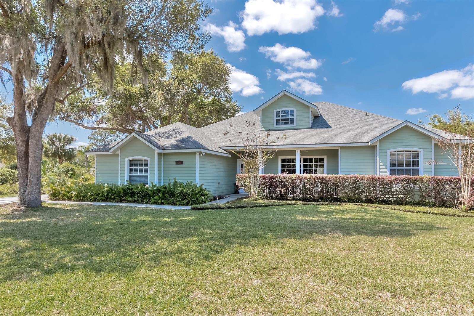 Completely remodeled 2021,  5 bedroom 4 bath home that sits on over half an acre of property and NO HOA! Centrally located 4 miles south of Port Orange shopping and .02 miles to the NSB boat ramp. Move-in ready cement block construction with Hardie Board siding, fenced in backyard with room for a pool.  This gorgeous 2,800 sq. ft. home features 4 bedrooms all on main floor and an addition 5th bedroom upstairs with extra living rrom/office space and bathroom are perfect for a teenage/in law quarters.  Breathtaking interior open floor plan with formal dining and open kitchen/living room with fireplace and plenty of space for entertaining. Nicely landscaped with amazing curb appeal, this will not last, schedule your showing today!!! ;Water: City