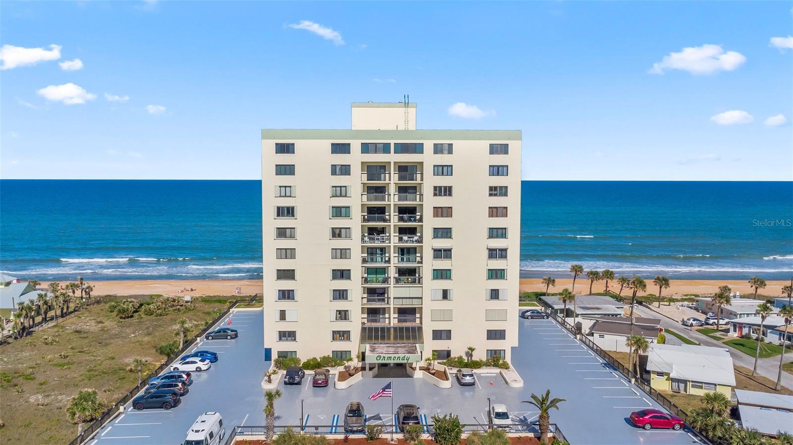Oceanfront Luxury at The Ormondy, 10th Floor Condo with Stunning Views, Ormond Beach
Experience the oceanfront lifestyle at The Ormondy, one of Ormond Beach's premier oceanfront condominiums. Perched on the 10th floor, this beautifully renovated condo offers breathtaking Intracoastal Waterway views and unforgettable sunsets from the privacy of your own private balcony. With no minimum rental restrictions and a strong rental history, this Ormond Beach condo offers exceptional flexibility as a full-time residence, vacation home, or investment property.
Recently renovated with meticulous attention to detail, the condo features luxury vinyl plank flooring throughout. The redesigned kitchen offers quartz countertops, white shaker cabinetry, stainless steel appliances, contemporary lighting, and a breakfast bar overlooking the spacious dining and living areas. The primary suite offers direct balcony access with peaceful water views, along with generous closet space, a separate vanity, and a beautifully renovated en suite bathroom.
Major improvements offer peace of mind, including all new impact rated sliding glass doors (2025), a new HVAC system (2025), updated bathrooms, designer lighting, upgraded fixtures, and modern coastal finishes throughout.
Residents of The Ormondy enjoy resort style amenities, including an oceanfront swimming pool, private beach access to no drive beaches, a fitness center, shuffleboard courts, secure underground parking, and an impressive 11th floor social room with panoramic Atlantic Ocean views and a catering kitchen perfect for entertaining.
Ideally located in the heart of Ormond By the Sea, this move in ready condo sits adjacent to Tom Renick Beach Park and is just minutes from waterfront dining, shopping, golf courses, parks, and scenic trails, offering everything that makes Florida's coastal lifestyle so desirable. Whether you're searching for a beachside retreat, an Intracoastal view condo, or a turnkey investment property in Volusia County, this fully renovated 10th floor unit at The Ormondy checks every box.
All information recorded in the MLS is intended to be accurate but cannot be guaranteed.