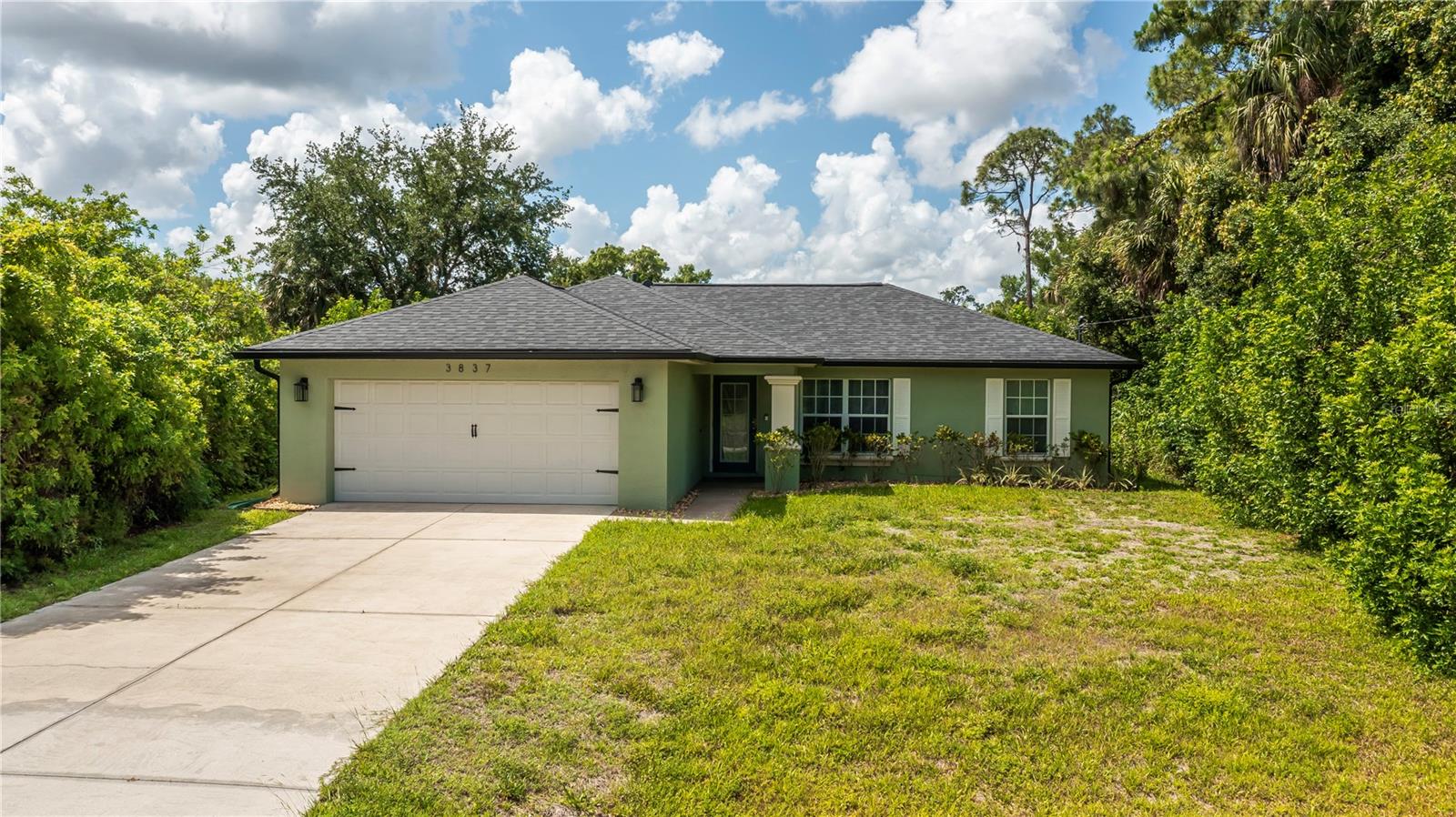 If you're looking for Space and Affordability, you've found it in this charming. Tastefully updated 3-bed 2-bath home comes with oversized Extra Lot!!! In the highly sought-after Buckingham Area. Surrounded by new homes, this home offers what none of the others offer!! SPACE!!! That's right your not on top of your neighbor's house. This home comes turnkey furnished right down to the Silverware and the Linens!!!  If you're looking for Privacy and Space youve found it!!! New Roof Check, Newer AC (2023), Updated Kitchen with Brand new High-end Samsung appliances, New Cabinets and granite countertops!!! Best of all its not located in a Flood zone!!! So, no expensive flood insurance required here!!! Home is wired for a generator and comes with a generator that runs the whole house in the event of power loss. Who knew Paradise could be so affordable!!! What are you waiting for? Homes like this don't come along often, but when they do, they typically don't last long!!!!
