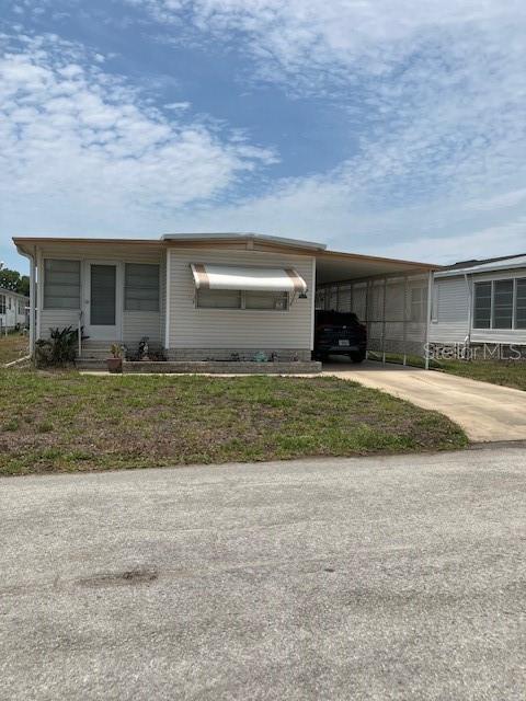 Price Improvement. Check out this 2-bedroom, 2 baths fully furnished single wide in a 55+ community with lots of fun activities at the Clubhouse, You OWN THE LAND. Home has Vinyl flooring throughout, Open kitchen and living room, has a nicely finished porch, Laundry Room in Shed, & 2nd Shed for Storage or Workshop.  newer moisture barrier, irrigation system serviced by its own well, Seller presently has Barrier termite & rodent protection. AC replaced 3 years ago. Great fenced in yard for added privacy and coziness. Low association fee on $200 per year, bulk cable service of $171.00 quarterly, plus trash removal $68.25 quarterly. NO LEASING ALLOWED per by-laws.

Seller is looking for an offer and is very motivated to sell. Must see!

All information is deemed to be accurate and for the buyer to verify. Sold As Is. Easy to show. Measurements are approx.