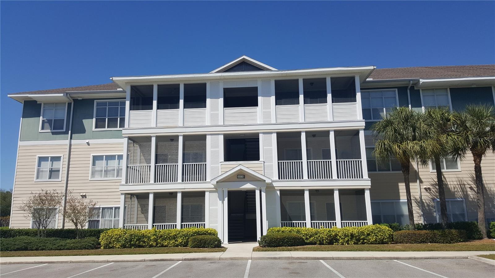 Welcome to the resort-style community of Palms of Cortez. Located just six miles from the famous beaches of Anna Maria Island and only 15 minutes from the Sarasota-Bradenton airport. This gated community features a gorgeous lakefront pool, along with a spacious clubhouse, fitness center, tennis courts, playground, and laundry facilities. It is an immaculate and well-maintained, 2-bedroom 2-bath corner unit condo  located on the third floor and boasts beautiful vaulted ceilings. Featuring an open floor plan, gorgeous ceiling fans in every room, and the convenience of a full washer and dryer in the unit. It is just the perfect right size with plenty of space, with two separate walk-in closets, and a private storage closet on the lanai - there is a place to store it all. It will not disappoint. Call today for your private showing.