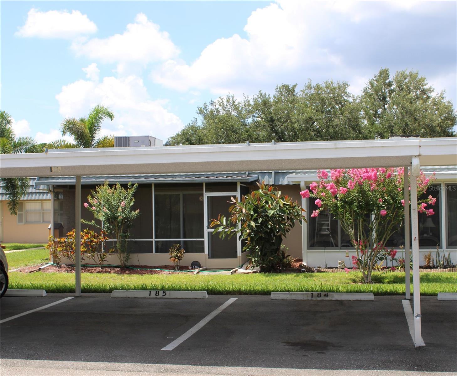 Immaculate and turn-key, this beautiful one bedroom, one and a half bath comes fully equipped with laundry in unit and is available NOW! Located in the highly desirable community of Sun City Center, Kings Point has 27 holes of golf, 6 indoor and outdoor pools, tennis, pickleball, & shuffleboard courts, and a fitness center! Shopping, medical facilities, eateries, and major highways within close proximity make this a convenient location.  Flooring is easy to maintain laminate with tile in kitchen and baths. Thoughtful updates throughout include window treatments and comfortable, curated furnishings, right down to silverware!  Pack your bags and move right in! Call to arrange your private tour today!