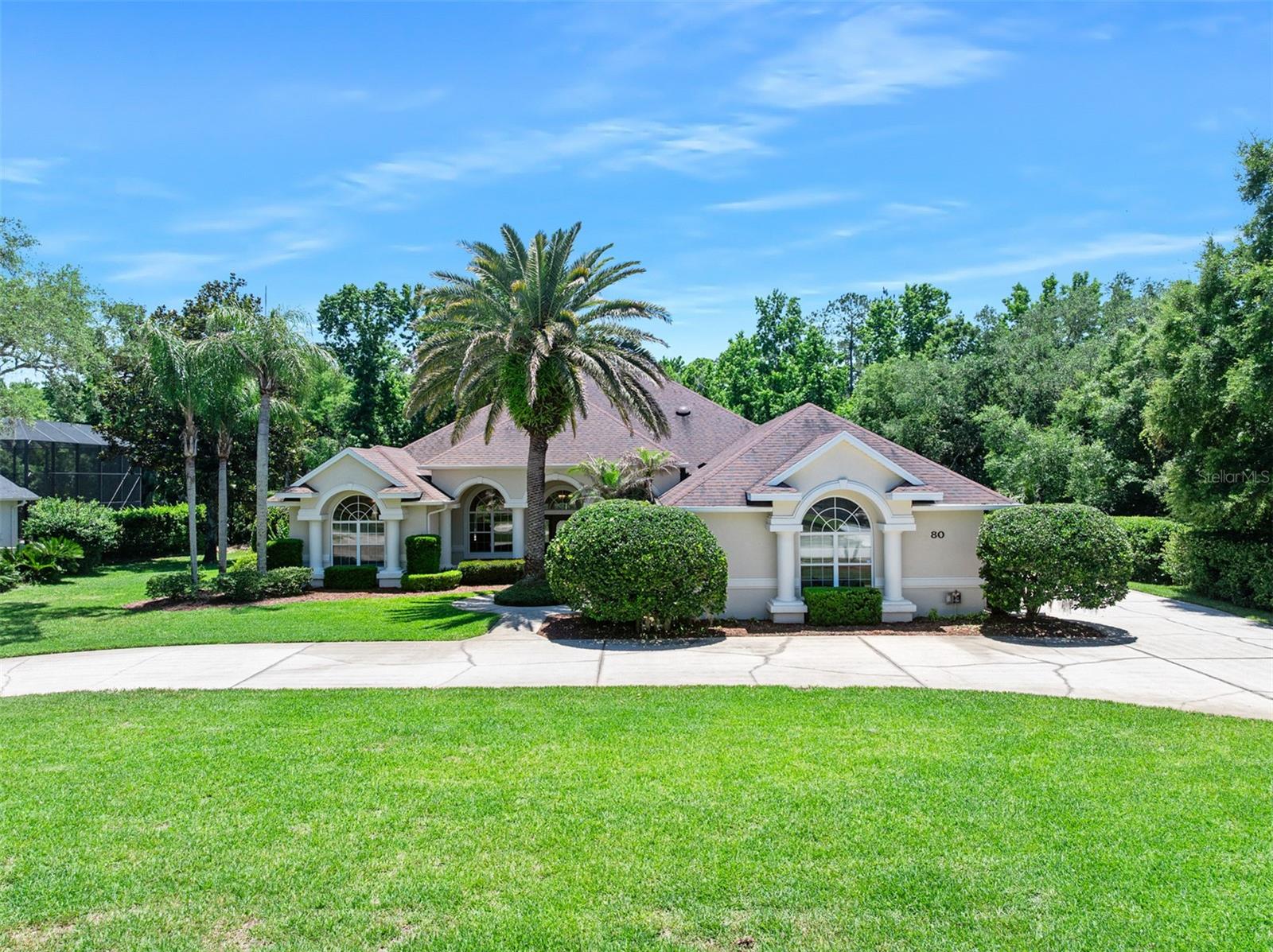 This custom-built home, featuring over $100,000 in upgrades, is gracefully positioned on an oversized estate lot overlooking a serene conservation area, offering an extraordinary blend of luxury, privacy, and timeless elegance within the prestigious Hunters Ridge community. Located on a quiet street with minimal traffic, the setting is as peaceful as it is refined. Thoughtfully designed for sophisticated living and effortless entertaining, this impressive residence features soaring ceilings, exquisite custom built-ins, and a beautifully appointed kitchen that serves as the heart of the home. The kitchen offers abundant counter space for meal preparation, a spacious breakfast bar overlooking the gathering room, lanai, and pool area, newer stainless steel appliances including coveted double wall ovens, and large pull-out drawers designed to make both cooking and entertaining effortless. A fully equipped wet bar sits adjacent to the gathering room and is a wonderful addition to the

entertaining aspect of this home. Every detail reflects quality craftsmanship and understated elegance. The spacious primary suite serves as a luxurious private retreat, offering ample room to unwind and recharge. The spa-inspired primary bath features dual raised vanities, a relaxing soaking tub, a beautifully designed stand-alone shower, and an expansive walk-in closet with exceptional storage and dressing space. The outdoor living spaces are equally captivating. A spacious screened lanai opens to a stunning travertine pool deck complete with a sparkling pool, spa, and outdoor shower--creating a private resort-style retreat ideal for both elegant entertaining and playful gatherings alike.
Hunters Ridge is celebrated not only for its natural beauty and distinguished homes, but also for its exceptional lifestyle amenities, including two community pools, several playgrounds, a clubhouse, tennis courts, basketball courts, and a vibrant calendar of community events that foster connection and a true neighborhood atmosphere. Ideally located near top-rated schools, upscale shopping, dining, and the area's beautiful beaches, this remarkable residence presents a rare opportunity to enjoy refined living surrounded by nature, tranquility, and enduring prestige.
PS, Furniture is negotiable.