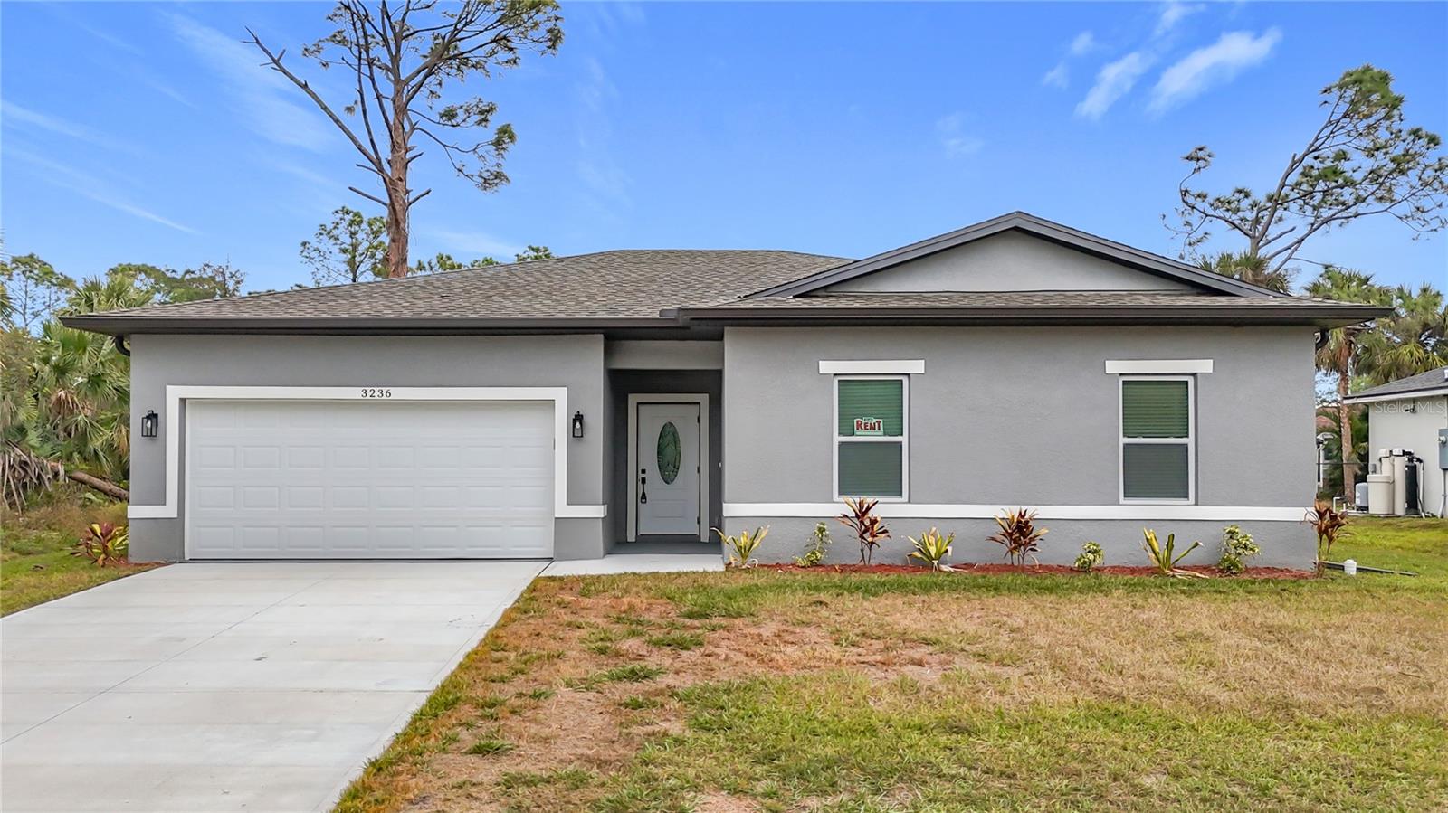 One or more photo(s) has been virtually staged. Move right into this beautifully crafted, newly built home designed to fit your lifestyle—whether you’re looking for a relaxing vacation retreat, a comfortable full-time residence, or a smart investment opportunity. Located in a prime neighborhood, this home is just 30 minutes from the stunning beaches of Manasota Key, Siesta Key, and Venice Beach, offering the perfect blend of convenience and coastal living. Inside, high ceilings and impact-resistant doors and windows create a bright, open, and upscale atmosphere. The open-concept layout features three spacious bedrooms and two bathrooms, enhanced by luxury vinyl flooring throughout. The modern kitchen stands out with stylish cabinetry, brand-new stainless steel appliances, and quartz countertops, ideal for both everyday living and entertaining. Move-in ready and thoughtfully designed, this home truly has it all. Schedule your private showing today and make it yours.