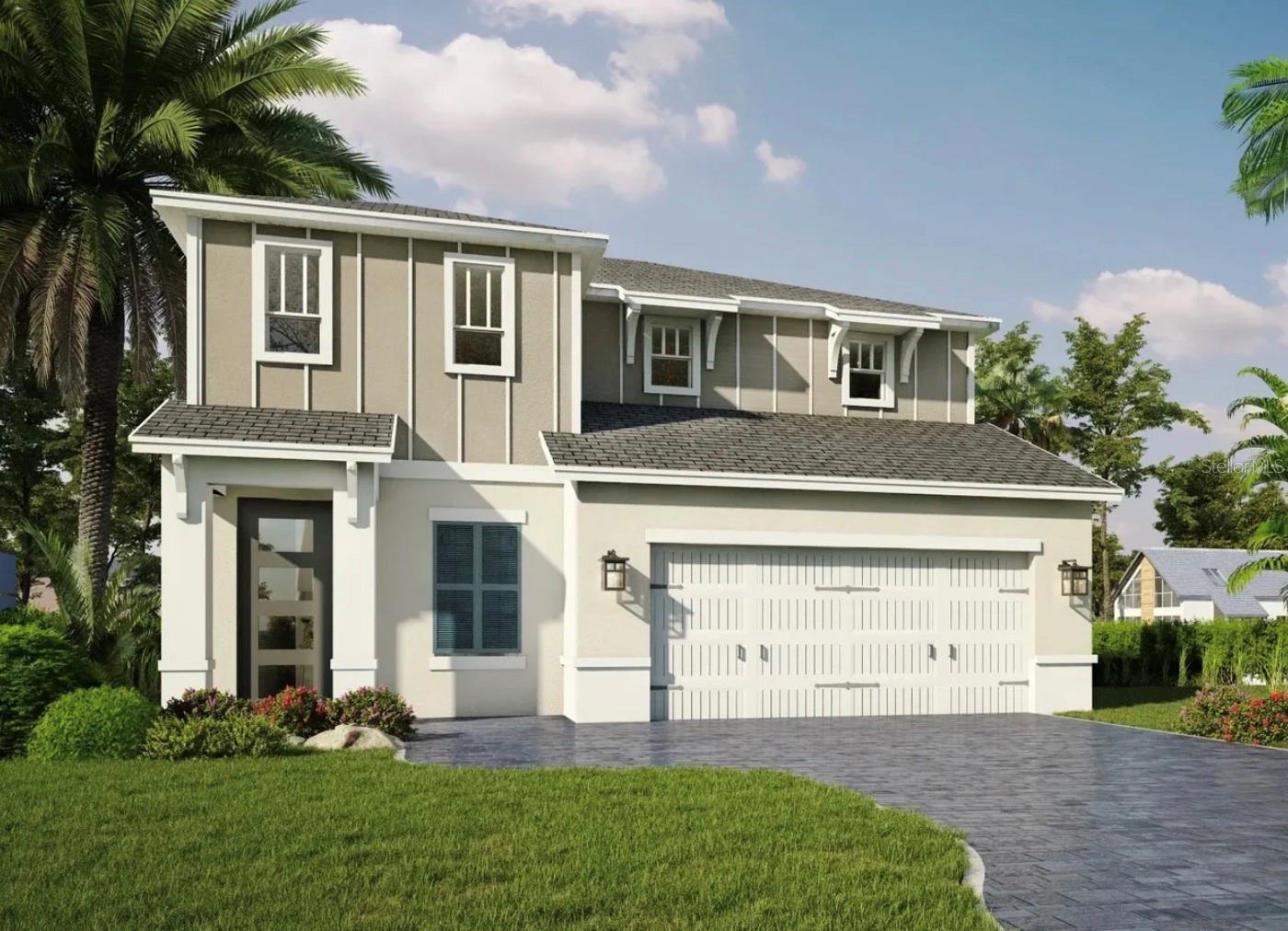 Pre-Construction. To be built. Designed with comfort and functionality in mind, the open-concept floor plan features soaring 9'4" ceilings and impressive 8-foot exterior doors, creating a bright and spacious feel throughout. The gourmet kitchen overlooks the living and dining areas, making it ideal for entertaining and family gatherings, and comes standard with elegant granite countertops.

The first-floor primary suite offers a private retreat, complete with a spacious walk-in closet and peaceful backyard views. Tray ceilings add an extra touch of sophistication and architectural detail, enhancing the home's upscale appeal.

Step outside to the covered lanai, perfect for relaxing, entertaining, or enjoying Florida's year-round outdoor lifestyle. Buyers also have the opportunity to personalize select features with available upgrades, including dual vanities in secondary bathrooms and a utility sink in the laundry room.

With quality craftsmanship, stylish finishes, flexible upgrade options, and a prime location near shopping, dining, parks, and major commuter routes, this home offers exceptional value and endless possibilities. Secure your homesite today and start building the home you've been dreaming of.