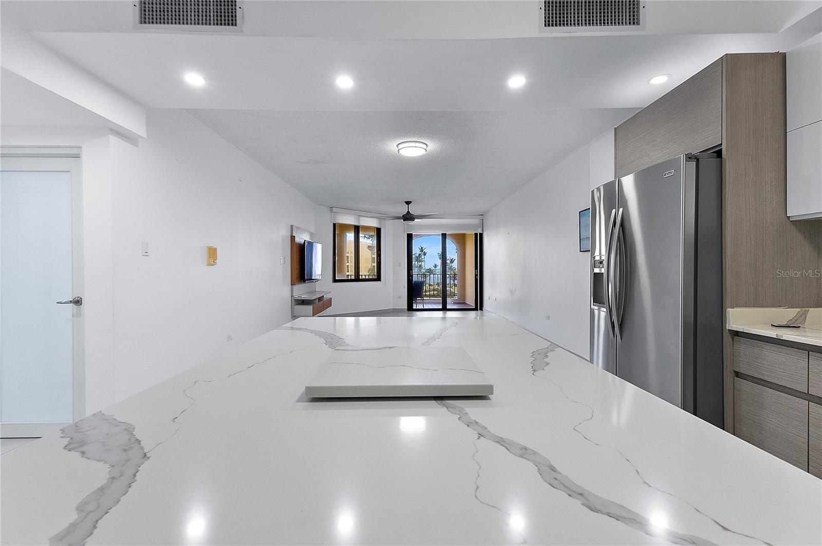 Motivated Seller to consider all reasonable offers! Beautifully updated 3-bedroom, 3-bathroom condo located on the 4th floor of the desirable oceanfront Crescent Beach community in Palmas del Mar. This spacious residence offers stunning ocean and pool views, creating the perfect coastal living experience.

The unit features a remodeled kitchen with new appliances, along with numerous upgrades throughout, including new A/C units, aluminum doors, new floor tiles, and new windows, providing both comfort and efficiency. The open layout allows for plenty of natural light and seamless indoor-outdoor living.

The building is equipped with an elevator and backup generator for common areas, ensuring convenience and peace of mind.

Crescent Beach residents enjoy access to two adult swimming pools and a kiddie pool, all set within beautifully maintained grounds just steps from the beach. Beach volleyball court is available.

Short-term rentals are allowed, making this property an excellent opportunity for both personal use and investment.

Palmas HOA: $1,300/year
Crescent Beach HOA: $466/month 
Insurance: $3,108.54/year
CRIM: $1,640/year