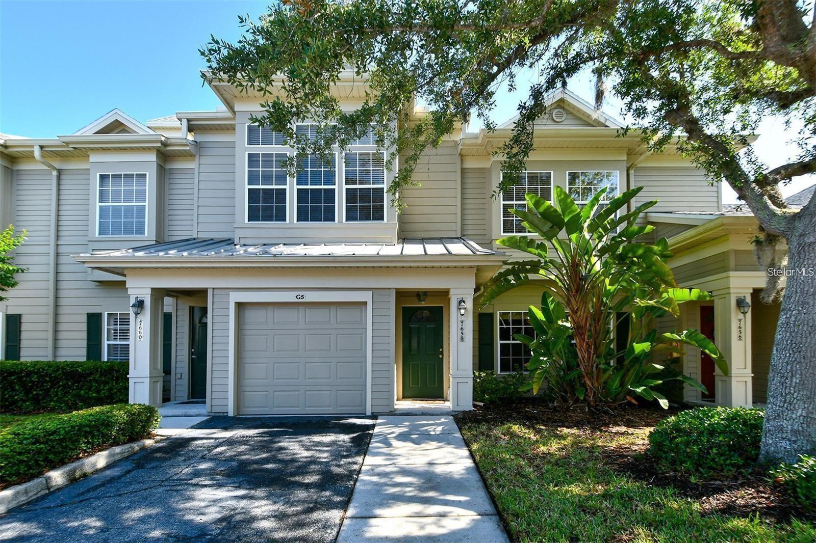 Welcome to Carolina Landings at University Place, a gated community in the heart of Manatee County offering resort -style amenities and an unbeatable location near Lakewood Ranch, University Town Center (UTC), I-75, downtown Sarasota, and the Gulf Coast beaches. This updated 3-bedroom, 2.5-bath townhome is move-in ready and features new blond wood-look flooring throughout (no carpet), fresh interior paint, updated baseboards, dimmable recessed lighting, and a statement stairwell chandelier. The open- concept main level offers a spacious living and dining area plus a modern kitchen with stainless steel appliances, granite countertops, and ample cabinetry. Upstairs, the primary suite includes a walk-in closet and updated en-suite bath with dual sinks and shower/tub combo. Two additional bedrooms share a full bath, ideal for guests, office, or flex space. A screened lanai provides private outdoor living . Community amenities include a pool, fitness center, and clubhouse. Convenient to shopping, dining, recreation, and major commuting routes. Available June 22, 2026. Offered furnished or unfurnished. 12+ month lease preferred. First, last, and security deposit required.