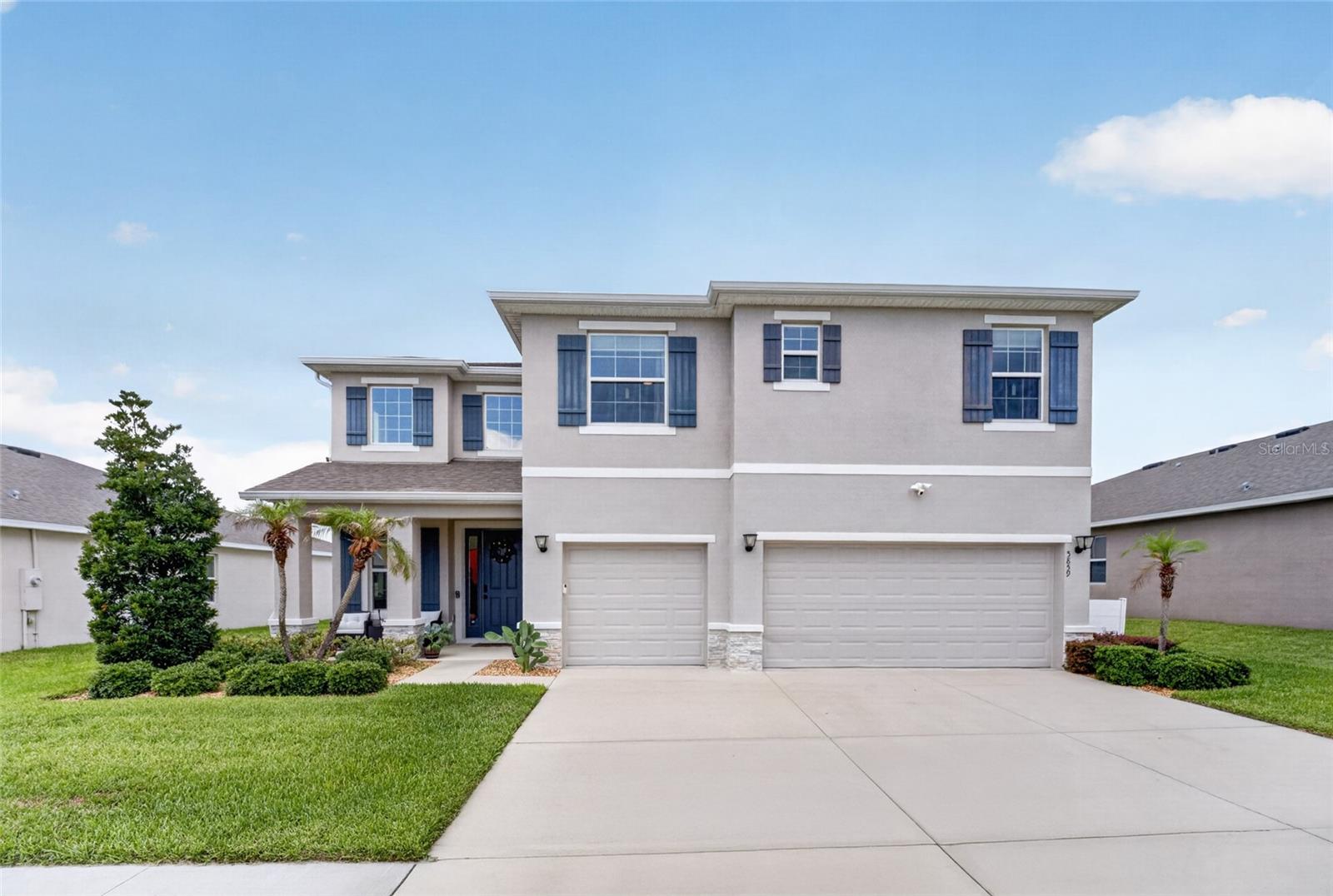 Built in 2023 and meticulously maintained, this exceptional 5 bed, 4 bath, POOL home offers over 4,000 square feet of thoughtfully designed living space where luxury meets everyday functionality. With a spacious 3 car garage and an ideal layout designed to accommodate a variety of lifestyles, this home truly checks every box. From the moment you arrive, the grand entry makes a statement with soaring 18-foot ceilings and an impressive sense of scale that immediately sets the tone for the rest of the home. Inside, you’ll find beautifully appointed living spaces filled with natural light, generous room sizes, and a seamless flow designed for both entertaining and comfortable day-to-day living. At the center of it all is the stunning kitchen, an entertainer’s dream! Featuring granite countertops, an oversized island perfect for gathering, abundant cabinetry, and a spacious walk-in pantry that offers both style and practicality. Whether hosting holidays, preparing weeknight dinners, or enjoying your morning coffee, this space was designed to be lived in and loved.

Step outside and experience your own private Florida retreat. The screened-in pool creates the perfect place to unwind year-round, while the fully fenced backyard offers privacy, security, and space to enjoy the outdoors. Location only adds to the appeal. Situated in one of Ocala’s fastest-growing areas, this home offers quick access to I-75 and is just minutes from the new BJ's Wholesale Club, along with exciting new shopping, dining, and development nearby, giving you the convenience of modern growth while still feeling right at home.

This is more than just a house: it’s the kind of home you walk into and immediately know you never want to leave. Book your showing today!