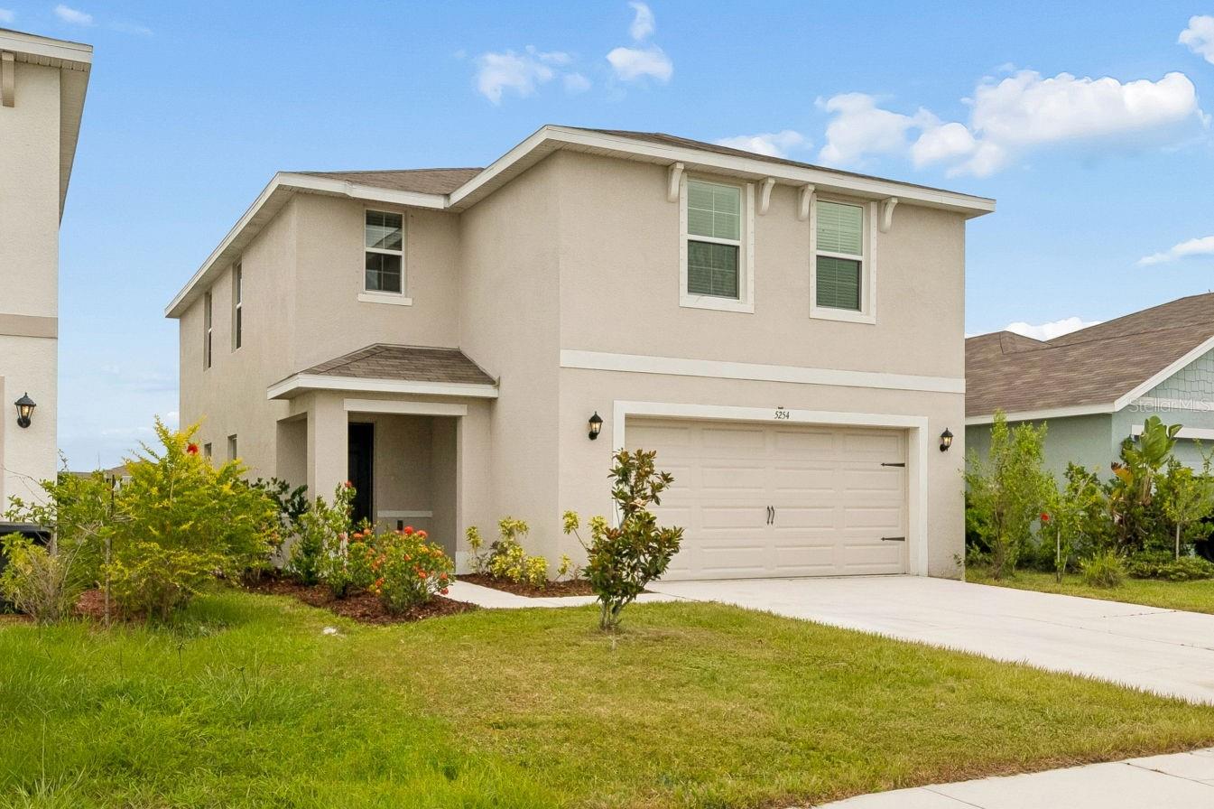 Virtually Staged. Welcome to 5254 Rocky Coast Place, nestled in the desirable Silverstone Community of Palmetto! Built in 2022, this beautifully designed 4-bedroom, 2.5-bath home offers more than 2,250 square feet of thoughtfully planned living space, combining modern style, energy-efficient features, and everyday comfort.
Step inside to discover a bright, open-concept layout perfect for both entertaining and daily living. The spacious kitchen showcases stunning granite countertops, ample cabinetry, and seamless flow into the dining and family rooms, creating the ideal gathering space for family and friends.
Upstairs, the generous primary suite serves as a private retreat, complete with a walk-in closet and ensuite bath. Three additional bedrooms provide plenty of flexibility for guests, a home office, playroom, fitness room, or whatever best suits your lifestyle.
Outside, enjoy a low-maintenance backyard with space to relax, entertain, or create your own outdoor oasis.
Residents of Silverstone enjoy fantastic community amenities, including a sparkling resort-style pool, cabana, walking trails, and a tot lot. Ideally located for those who appreciate both outdoor recreation and modern conveniences, you'll be just minutes from restaurants, golf courses, parks, shopping destinations, cultural attractions, nature trails, the scenic Bradenton Riverwalk, and the Gulf Coast's world-renowned beaches.
With convenient access to Bradenton, Ellenton, St. Petersburg, Sarasota, major roadways, and top local amenities, this move-in-ready home offers the perfect blend of location, lifestyle, and value. Don't miss your opportunity to make this exceptional property your own!
