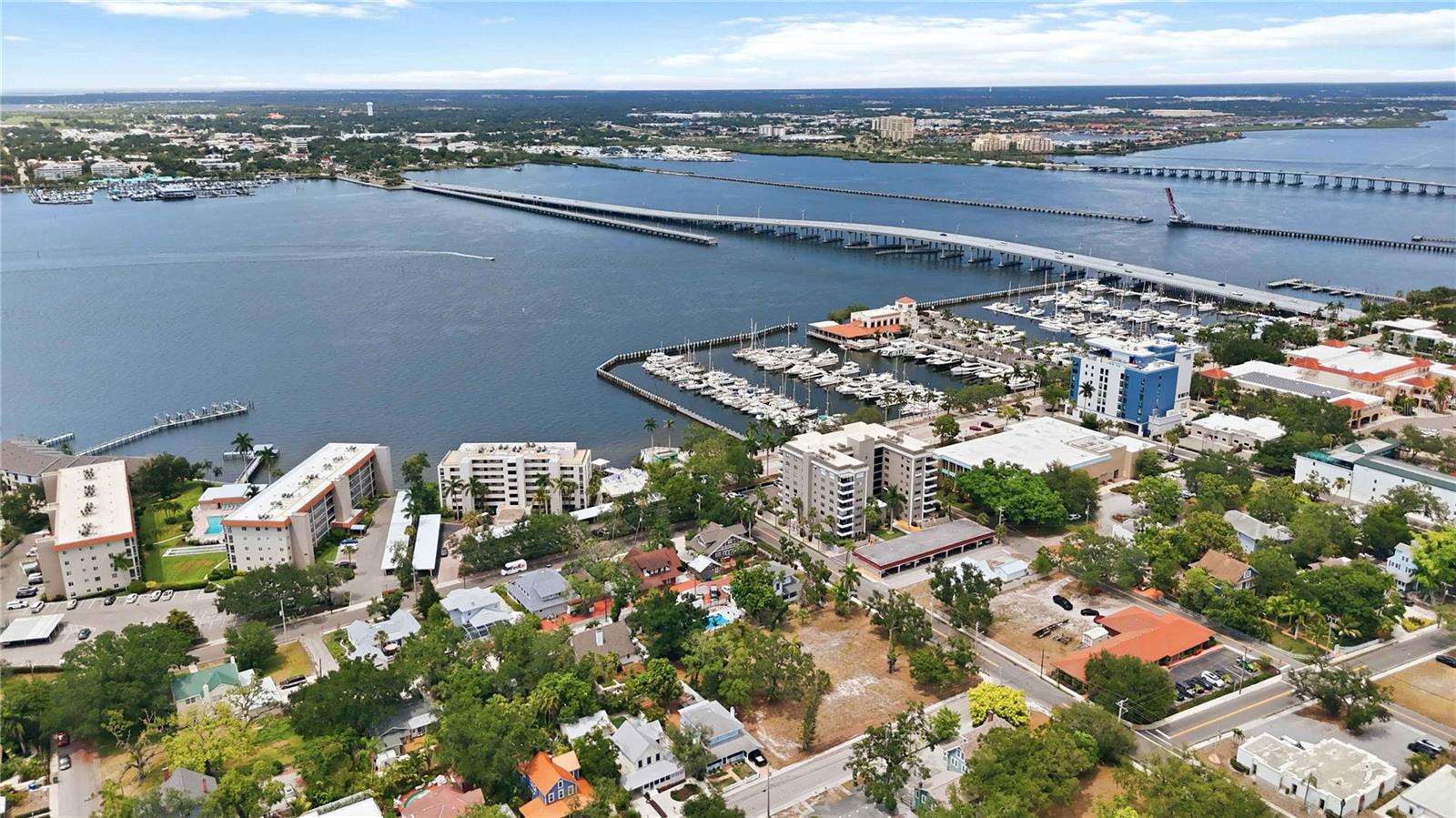A rare opportunity in the heart of Downtown Bradenton, just one block from the Manatee River, the Riverwalk and bustling old Main Street. This 0.73 acre corner lot has road frontage on both 15th Street West and 3rd Avenue West and is already cleared and ready to build on. The property is zoned T4-O General Urban Open, allowing a wide range of mixed uses and providing a variety of housing options as well as office and neighborhood-serving commercial uses. In addition, the City of Bradenton zoning districts where the Live Local Act would apply include T4-O General Urban Open, T5 Urban Center, T6 Urban Core Land Use Regulation District allowing additional height, density and lot coverage. A copy of the City of Bradenton's permitting process for Live Local Projects is available upon request. You are within walking distance of waterfront restaurants, the Bishop Museum, the Manatee Performing Arts Center and everything downtown has to offer! It is one mile to US-41, about 8.5 miles to the Gulf beaches, and 11 miles to downtown Sarasota. The property has no HOA or CDD, is situated in Flood Zone X, and city utilities are available. Endless possibilities exist on this prime piece of property nestled in Bradenton's urban core to truly leave a legacy and create an amazing project! Buyers to confirm all zoning and permitting details with the City.