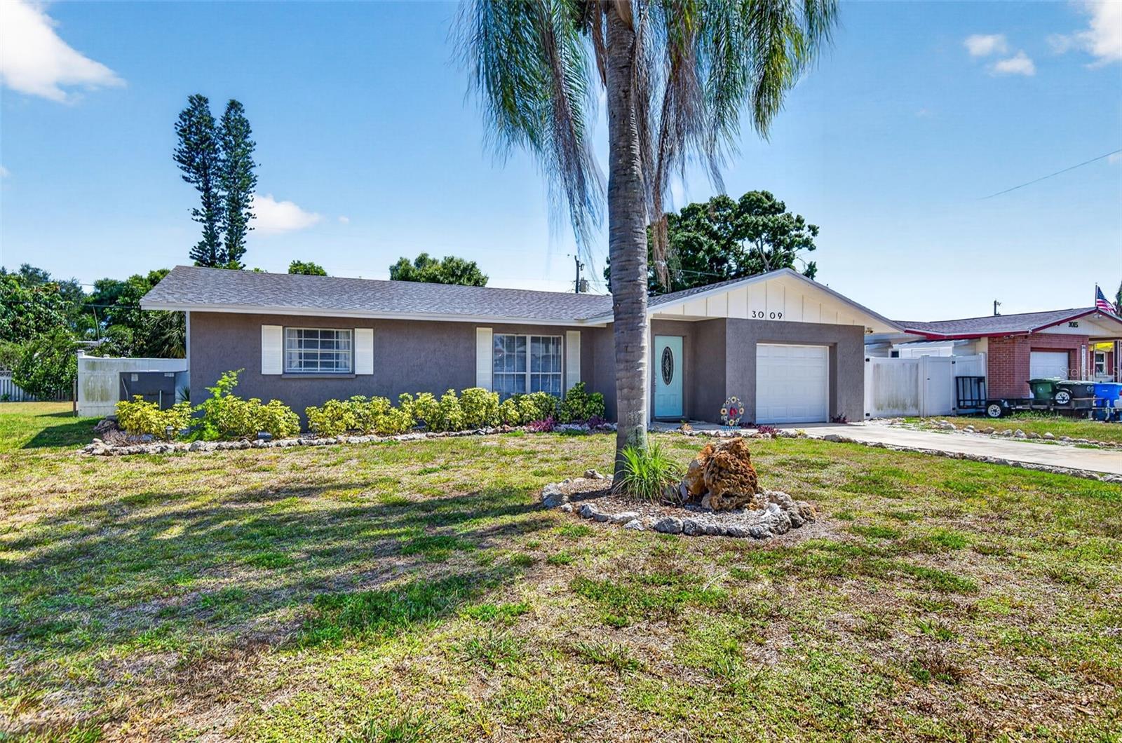 Don't miss this incredible opportunity to own a successful short-term rental investment or your own private Florida retreat! This beautifully maintained 3-bedroom, 2-bathroom pool home offers the perfect blend of comfort, style, and income-producing potential. Enter into the inviting living room, where luxury vinyl flooring flows throughout the main living areas, adding both durability and modern appeal. This home features a desirable split floor plan, with the primary suite privately situated on one side of the home, complete with walk-in closet and en-suite bathroom, while the additional generously sized bedrooms and second full bath are tucked away on the opposite side for added privacy, offering comfortable accommodations for family, guests, or vacation renters alike. The upgraded and functional kitchen features granite countertops, crisp white cabinetry, and a convenient eat-in bar area overlooking the spacious dining room, perfect for entertaining guests or gathering with family and friends. From the dining room, enjoy direct access to a screened lanai, backyard, and pool area, creating seamless indoor-outdoor living. Step outside into your own tropical backyard oasis, complete with a private in-ground pool surrounded by expansive concrete decking, offering plenty of room for lounging, dining, and soaking up the Florida sunshine. Beyond the peaceful poolside setting, the location truly shines. Just a short drive west, you'll discover the stunning white sand beaches of beautiful Anna Maria Island. Enjoy nearby nature preserves, parks, local art galleries, waterfront dining, and the popular Bradenton Riverwalk, all offering endless opportunities for recreation and entertainment. Whether you're searching for a profitable investment property, a vacation getaway, or a full-time residence, this home checks all the boxes. Schedule your private tour today!