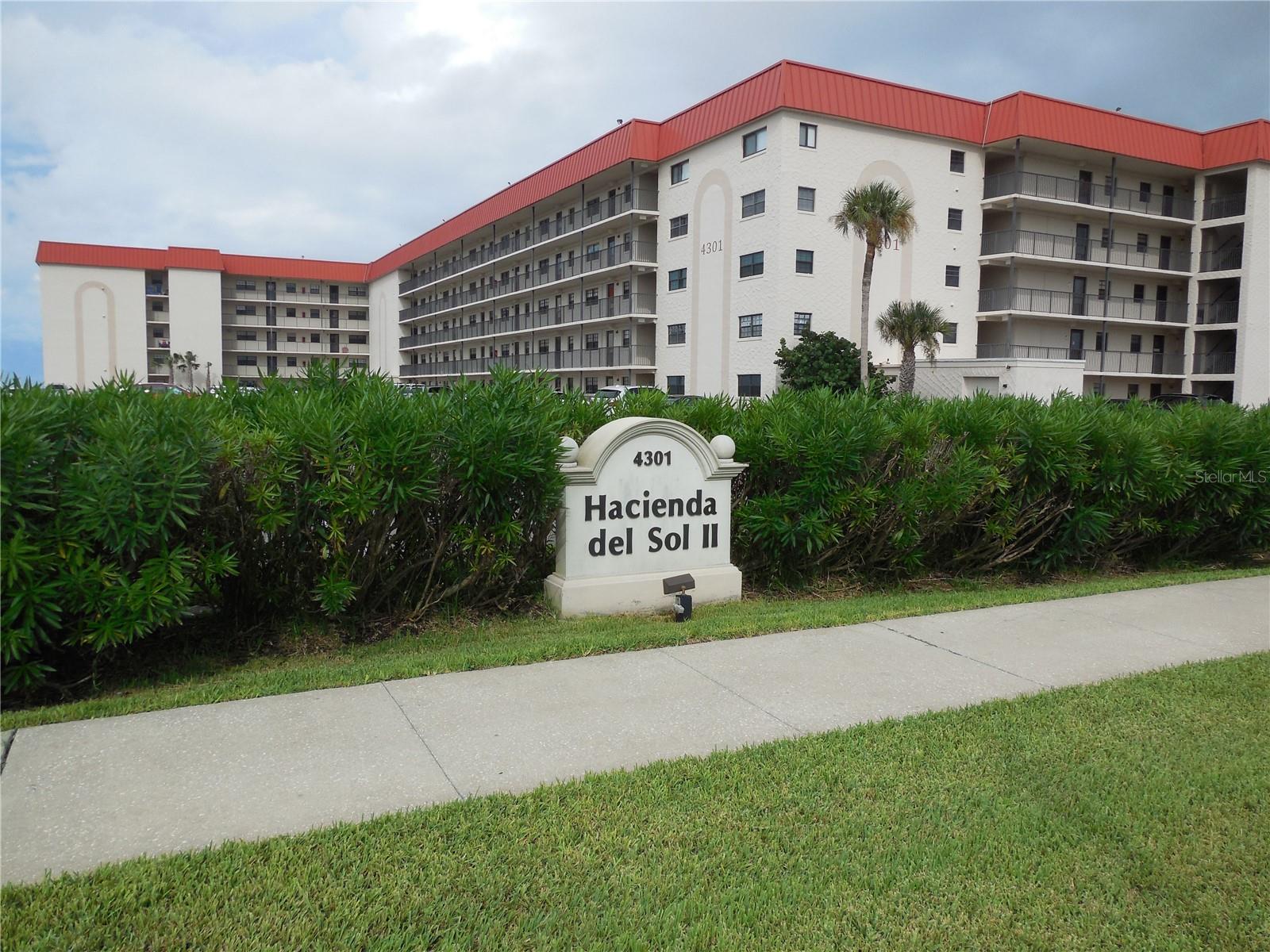 Ocean View 1-Bedroom Condo – Fully Renovated & Turnkey Opportunity
Experience coastal living at its finest in this beautifully renovated 1-bedroom, 1-bath ocean-view condo in New Smyrna Beach. The living room with balcony has view of the ocean, beach, pool, shuffle courts, and cabana areas.

Thoughtfully updated from top to bottom, this turnkey property features all-new appliances, stylish furnishings, modern finishes, and a fresh, contemporary design that makes it move-in or rental-ready from day one.

Enjoy stunning ocean views from your private space while taking advantage of an open, bright floor plan designed for comfort and relaxation. The fully updated kitchen showcases new cabinetry, countertops, and stainless-steel appliances, while the renovated living areas and bedroom are tastefully furnished to create an inviting beachside retreat.

This condo is an exceptional opportunity. With a strong rental history and proven income potential. Whether you're seeking a vacation getaway, second home, or income-producing property, this unit checks all the boxes.

Property Highlights:
The unit is near the elevator and stairs. Community laundry room and owner storage room is also near the unit.  Premium cable and internet included in Association fees. The Hacienda del Sol II complex sits on 250 feet of the no-drive beach with a heated pool and kiddie pool, 2 shuffleboards, large clubhouse at pool constructed Dec. 2015, grill Island with 2 natural gas grills and sink, large sundeck at the seawall with chairs and loungers. Structural Certification 5-3-2022 to 5-3-2027. New building roof installed October-2023. Fully funded concrete repair project to be scheduled fall 2026. Elevator Modernization also being scheduled for fall 2026. On site management and rentals. Near shopping, dining & entertainment!

Unit Highlights:
• Ocean, Beach, Pool, Shuffle Court, and Cabana view
• Completely renovated interior
• All-new appliances
• New Air Conditioner March 1, 2023
• New furnishings included
• Turnkey and move-in ready
• Strong rental history and income potential
• Bright, open-concept living space
• Ideal vacation home, second residence, or investment property