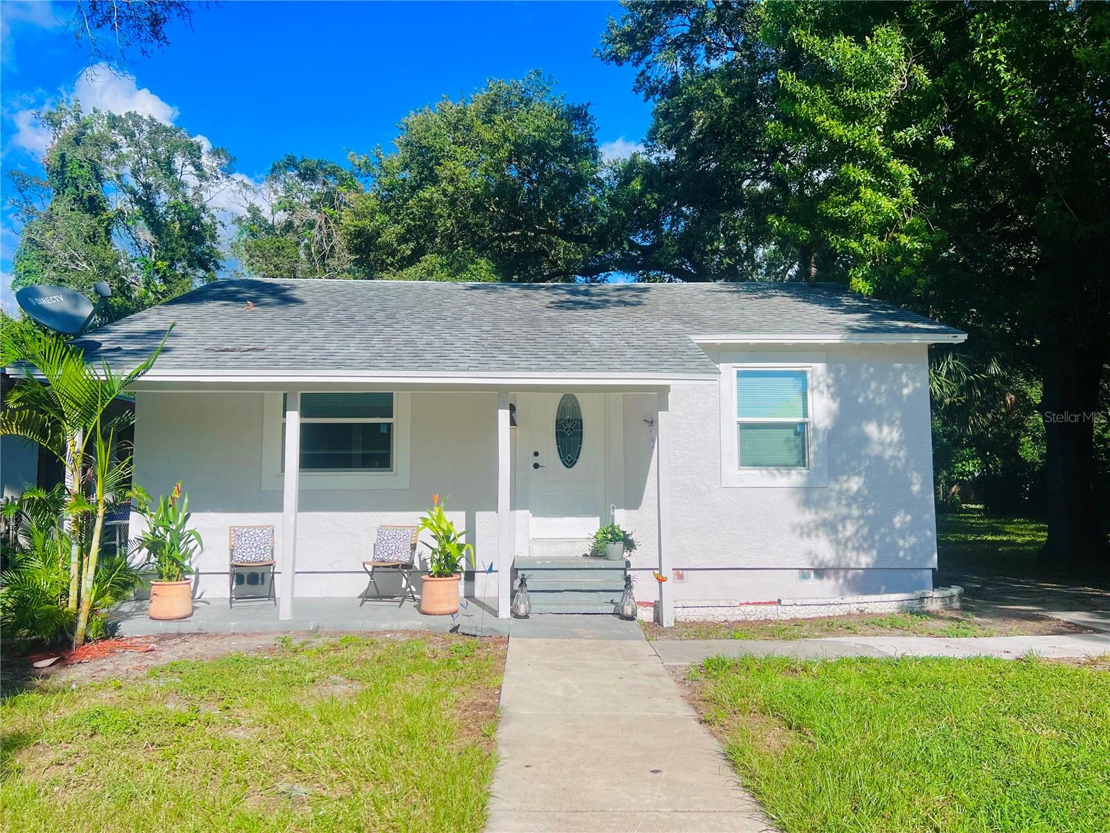 Back on the market due to buyer's financing. This single-family property is located conveniently to I-275 with easy access to the Gulf of Mexico beaches, Tampa Airport, downtown Tampa, and 2.5 miles to the Rays stadium and downtown St. Pete. There are also many nature parks surrounding the neighborhood with shopping centers and convenience stores close by, which one you could even take a walk or bike ride. If you enjoy walking or bike riding the Pinellas Trail is very close by as well. There is a lot of construction happening in this area, both residential & commercial. This home has recently been updated down to the studs. All new plumbing, electrical, windows, appliances, and much more. You will be the first to utilize the new appliances, bathroom, floors, and all the home has to offer. The backyard is very large with the potential to do a lot, including adding an inground pool, fire pit, garden, or whatever you can dream up. You may make this your new home, or use it as a rental income property with the influx of newcomers moving into the St. Pete area daily. The home is truly a gem that has been renovated from top to bottom. At this price point come check it out ASAP.