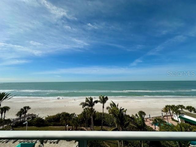 Gulf front corner unit on Lido Beach with almost 2100 sf.  Updated with coastal appeal - this 3/3 has gorgeous sunset views, upscale amenities and a perfect location for year round or seasonal living.