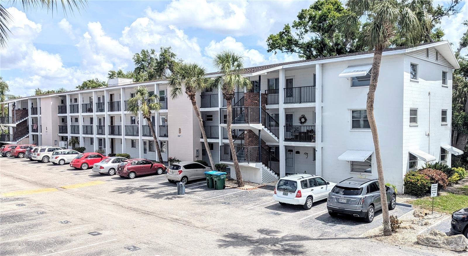 This quaint and well maintained 2 bedroom 2 bathroom end unit sits at the end of the street so no street noises to be heard here. The spacious kitchen has plenty of counters and cabinets for the person who enjoys cooking. The view out the back from the patio is perfect for someone who enjoys a quiet nature type of view, enjoy the outside with your morning cup of coffee or a evening meal. Some of the updates include LED lighting, newer flooring, and nice washer and dryer area, and the HVAC System and water heater are just a few years old. The Third Bayshore Condominiums is a great place to call home with friendly neighbors and so many activities in the clubhouse. Don't hesitate to own in a community that is so close to shopping, being just down the street with a Publix Grocery Store, Target, T.J. Maxx and several smaller shops and restaurants. You can enjoy Florida's World Class beaches which are just a short drive away, including Siesta Key and Anna Maria Island, and all the great restaurants, theaters, museums and much much more. This is a very affordable community with the monthly fees of just $354.75 per month which makes this perfect for the budget minded person.