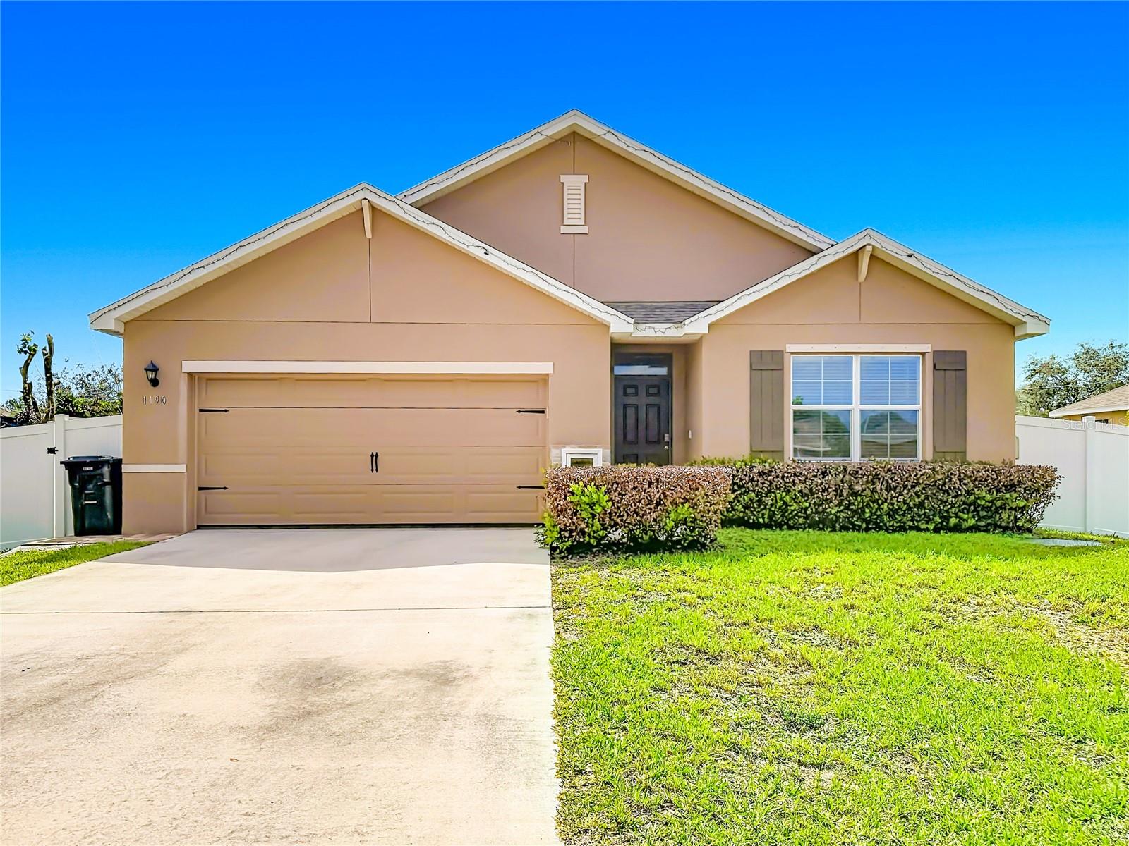 Beautiful like-new home built in 2021 located in a great area of Port Saint Lucie! This 4 bedroom, 2 bathroom home has a bright and open feel with tons of natural light throughout the entire property.

The home offers a spacious layout, a covered lanai, and a great patio area perfect for relaxing or entertaining. The backyard is FULLY FENCED and also includes a storage shed for extra convenience. Washer and dryer are included.

You’ll love the clean, modern feel of this home and its excellent location close to shopping, restaurants, schools, and major roads. Move-in ready and very well maintained!