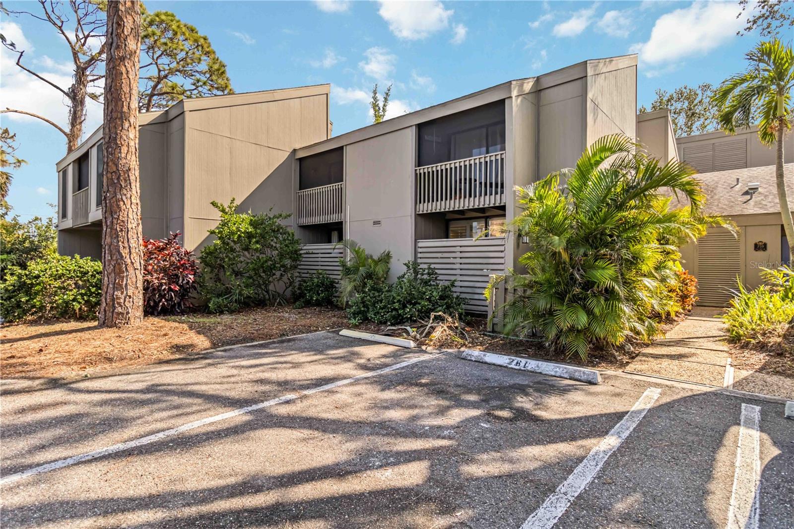 Welcome to this well-maintained 2-bedroom, 2-bathroom ground-level condo in a highly convenient West of the Trail location.
As you walk through the gate, you’re greeted by a private courtyard that offers a quiet space to enjoy the outdoors. Inside, the condo features an open living area, a Florida room for extra relaxation space, and an outdoor patio surrounded by mature vegetation, offering added privacy and greenery in the backyard. A covered carport is included for convenience.
The community includes access to two swimming pools, tennis and pickleball courts, a small gym, kayak storage, and a clubhouse.
The location is ideal for enjoying the Florida lifestyle—just ½ mile to the Gulf, ¼ mile to Blackburn Point Park with a public boat launch, and only 6 miles to Nokomis Beach.