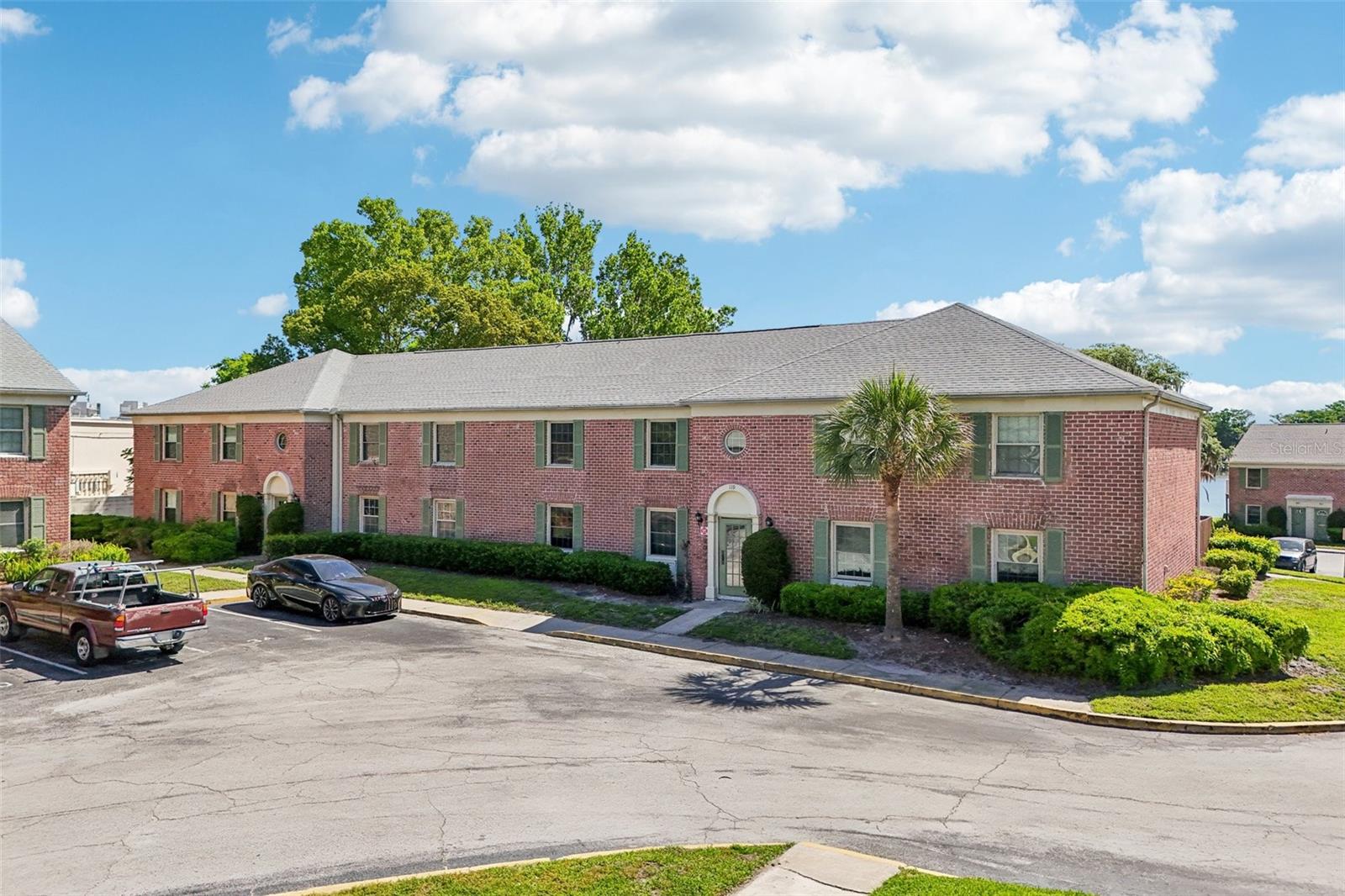 Great investment or primary use. This updated unit offers a spacious floor plan with 2 bedroom, 1 bathroom and laundry closet in unit. Enjoy lake views from the living room and back porch. The condo features beautiful tile floors in living room kitchen and dining room and wood laminate in bedrooms, freshly painted throughout (ceilings, walls, baseboards, new stackable washer/dryer, new refrigerator, newer dishwasher, newer range and microwave and the AC is 2 years old with 8 years left of a 10 year service plan that will transfer at closing, new light fixtures, new blinds, newer windows, new toilet and freshly painted wood cabinets. Lake Howell Arms offers a beautiful pool overlooking the lake a private boat for residents ramp and also has trailer parking/storage. Conveniently located with quick access to a variety of shopping and dining, plus easy commuting to Full Sail University, UCF, Rollins College, and Valencia College. This is low maintenance, lakeside living in a prime location.