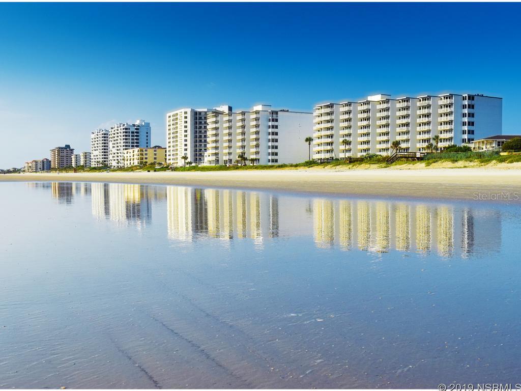 Enjoy AMAZING unobstructed oceanfront views from this 3 bed/3 bath condo on the no drive beach. The Smyrna Beach Club offers a safe gated community with PURE and SPECTACULAR views of the ocean, you donât have to look over the pool or courtyard here! Watch the sunrise every morning over the ocean and see the sunset into the river every evening. Common amenities include an oceanfront geothermal heated swimming pool, manicured grounds, clubhouse, tennis courts, shuffleboard, horseshoes and grill area. LOW HOA fees, pet friendly AND a great rental history! This complex is one of New Smyrnaâs best kept secrets! ;Water: City