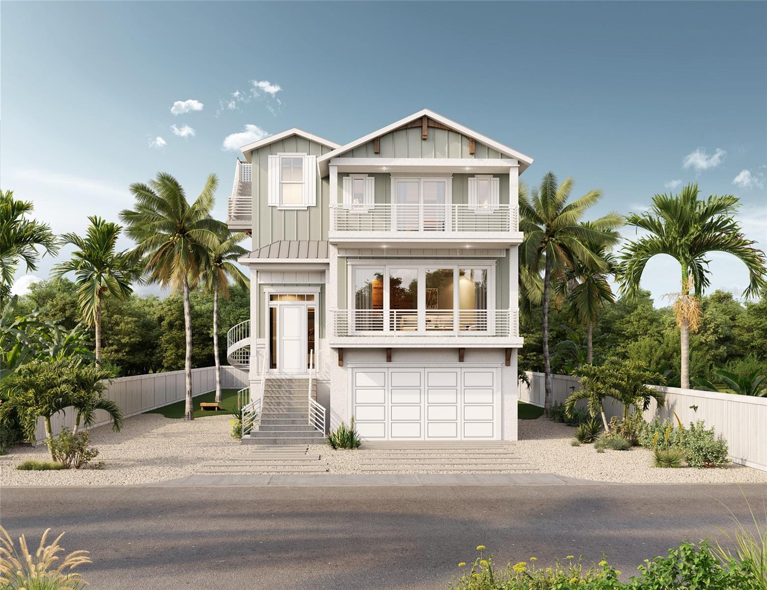 Pre-Construction. To be built. Opportunity awaits at 2110 Ave A, Bradenton Beach—an exceptional new construction home, custom-designed and built, nestled on a 5,000 sq ft. lot featuring a boat dock deeded to the property, offering picturesque canal, bay views, and bay water access. This stunning home, set to break ground November, will feature five luxurious en-suite bedrooms, along with an additional full bathroom, ensuring maximum comfort for owners and guests.

Now is the time to secure this home and choose your own finishes.

The property will captivate with its outdoor game area and a magnificent pool and a spa, designed for ultimate relaxation and entertainment. An expansive rooftop deck promises breathtaking sunrises and sunsets, extending from a well-equipped bar area, complete with an ice machine and refrigerator.
Enhancing outdoor living, the home will feature a fully equipped outdoor kitchen, perfect for al fresco dining and entertaining.
Adding to its luxurious appeal, the home will include a commercial elevator, enhancing accessibility and convenience throughout its multiple levels.
Designed for excellence, this property presents an outstanding opportunity, ideal for both part-time and full-time rentals. Buyers have the unique advantage of personalizing the interior finishes, customizing colors, kitchens, bathrooms, and outdoor areas to their taste.
In addition to offering a luxurious lifestyle, this home promises a strong return on investment with an annual income projection of $320,000, making it an ideal choice for those seeking a high-value, custom-crafted asset in the sought-after Bradenton Beach area.