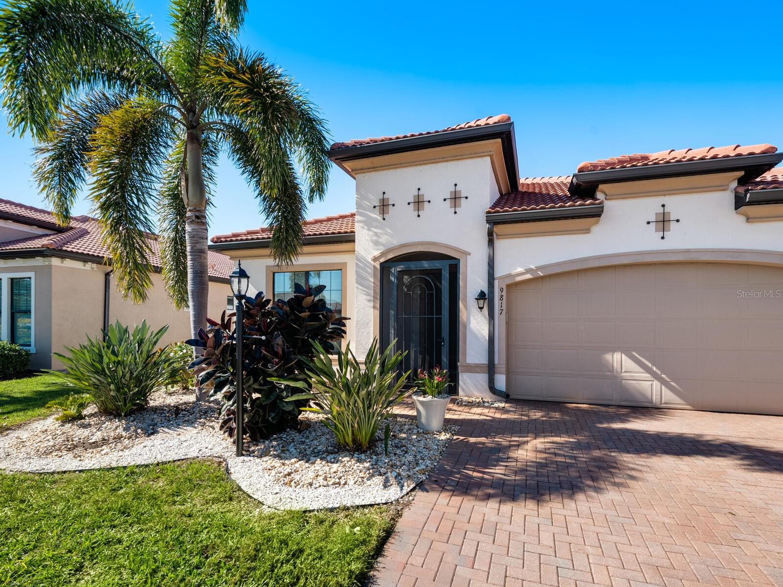 BEST VALUE IN ROSEDALE!! REDUCED OVER $100,000!! NEW A/C MAY 2026! WHOLE HOUSE GENERATOR! PLUS, you can MOVE-IN TODAY!
Step inside this impeccably maintained home with 2488 sq. ft. and discover bright, spacious and thoughtfully designed spaces with three bedrooms, 3 ½ baths, plus a den. This home blends refined style with modern comfort in one of the area’s most sought-after luxury Country Club communities—offering fitness golf, tennis, pickle ball, studio classes, and a vibrant social agenda. You will discover tall ceilings, luxury vinyl flooring throughout, and a sensational open kitchen featuring a large island, wall ovens, gas cooktop, and a walk-in pantry. The expansive great room showcases triple sliders opening to a large screened lanai, with pavers and an outdoor kitchen, complete with sink, refrigerator and grill—perfect for entertaining or relaxing year-round. The generous primary suite includes a spacious walk-in closet and spa-style walk-in shower, while both guest bedrooms have a walk-in closet and are en suite for comfort and privacy. A large den with French doors provides flexible space for work or leisure. Additional highlights include a tankless gas water heater, paver driveway, and landscape maintenance. Conveniently located near I-75, shopping, restaurants and beach, this home delivers the ultimate Southwest Florida lifestyle.
