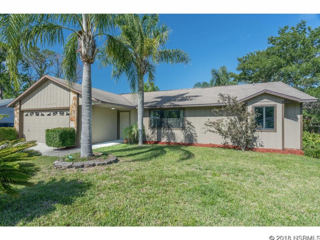 Look no further! Here is a beautifully maintained pool home with several updates! The split floorpan is light and airy, providing room for everyone. The master suite features a beautifully renovated shower/tub area plus a double sink vanity. The kitchen features upgraded wood cabinets and plenty of counter space. Your friends and family will absolutely love the enclosed pool with it's roomy attached spa-the water fall creates a relaxing atmosphere and the well established yard boasts lots of tropical touches. Super efficient Geo Spring water heater, new double paned window in Living Room, and a 210 Home Warranty,  add to the home's list of benefits ;Water: City