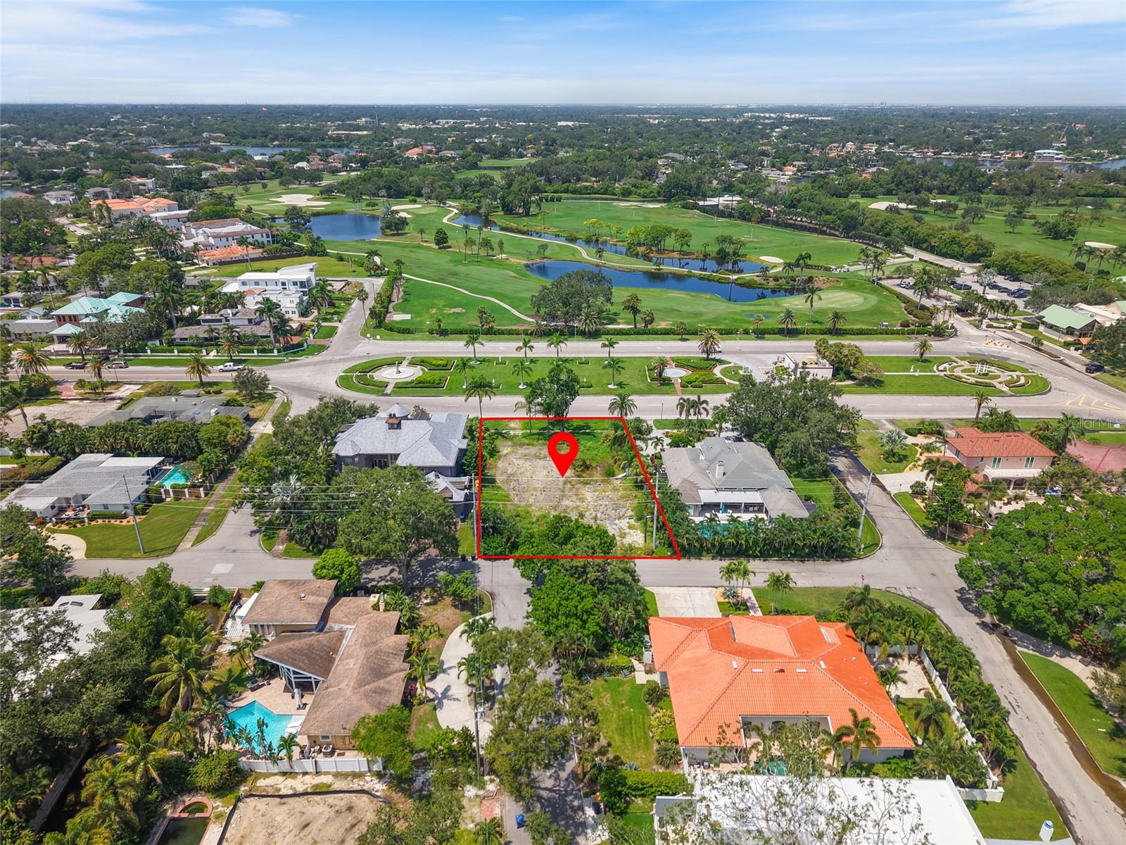 Here is your chance to bring your vision to life in one of St. Petersburg’s most desirable neighborhoods. This cleared vacant lot, approximately 153' x 98', offers the perfect canvas to design and build a FABULOUS custom residence that fits your lifestyle. Surrounded by new construction and elegant estates, this property sits in the coveted Snell Isle community—known for its charm, beauty, and unbeatable location and staring right at the Vinoy Golf coarse. Beyond the lot itself, the lifestyle here is unmatched. The neighborhood’s close proximity to downtown St. Petersburg means you’re just minutes from world-class dining, boutique shopping, and renowned cultural attractions such as the Salvador Dalí Museum, Mahaffey Theater, and the newly revitalized St. Pete Pier. The historic Vinoy Resort and St. Pete Yacht Club add timeless elegance to the area, while Snell Isle Marina and Coffee Pot Bayou are nearby for boating enthusiasts. Life in Snell Isle blends leisure and excitement: from mornings on the golf course at the Vinoy Golf Club, to strolling along scenic waterfront paths, to enjoying year-round events like Grand Prix racing, music festivals, and the Mainsail Art Festival. Whether you’re looking for quiet luxury or vibrant city energy, it’s all right at your doorstep. Opportunities to build in Snell Isle are rare. Seize this chance to craft your dream home in a neighborhood that truly offers the best of Tampa Bay living.