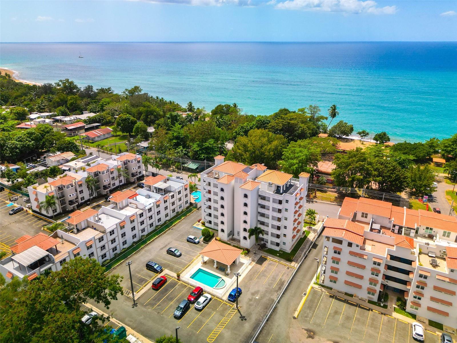 Discover your perfect coastal retreat in this beautifully appointed 2-bedroom, 1-bathroom apartment located in a desirable condominium just steps away from the renowned Rincon public beach. Imagine starting your day with gentle ocean breezes and ending it with breathtaking sunsets that paint the sky every other night.  This spacious unit features a kitchen, and a welcoming living-dining room perfect for entertaining or relaxing. Step outside onto your private balcony to soak in the serene atmosphere and stunning views.  With the added convenience of two designated parking spaces, you'll never have to worry about finding a spot. The condominium allows both short-term and long-term rentals, making it an excellent investment opportunity.  Rest easy knowing that the property is equipped with a full power generator and a water reserve tank, ensuring comfort and peace of mind during your stay.  Don't miss the chance to make this coastal gem your own. Schedule a viewing today and take the first step toward your dream lifestyle!