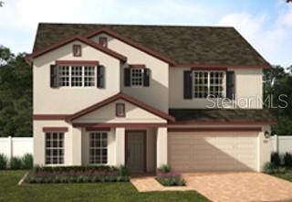 Under Construction. Don't miss your final opportunity to own the highly sought-after Wilshire floorplan in the beautiful Ridgeview Community! Perfectly situated on a prime homesite backing to the community amenities, this exceptional new home offers 5 Bedrooms, 3 full Baths and is designed for comfort and flexibility. The thoughtfully designed layout includes a front Living Room/Flex Space, an inviting second-floor Game Room, and a spacious Great Room overlooking the rear covered Lanai—ideal for indoor-outdoor living and entertaining. The first floor features soaring 9'4" ceilings, luxury vinyl plank flooring in the 1st floor main living areas, and 5 1/4" baseboards are included throughout, adding to the open and elegant feel. The upgraded kitchen boasts 42" cabinets with crown molding, quartz countertops, a stylish tile backsplash, and stainless steel appliances. Retreat to the expansive Primary suite with an oversized walk-in closet and a luxurious ensuite Bath featuring dual sinks set in an adult-height vanity, quartz countertops, and stunning shower with glass enclosure and upgraded wall tile surround. The garage includes extra storage space for added convenience. A perfect blend of space, style, and scenic surroundings—this home has it all! Located in the desirable Ridgeview community, residents enjoy outstanding amenities including a pool and playground. Just steps from Lake Louisa State Park and adjacent to the exciting new Olympus Project, Ridgeview also offers direct access to Schofield Road—connecting Clermont to Winter Garden. Enjoy the convenience of nearby shopping, dining, and easy access to major thoroughfares for a connected and active lifestyle.
