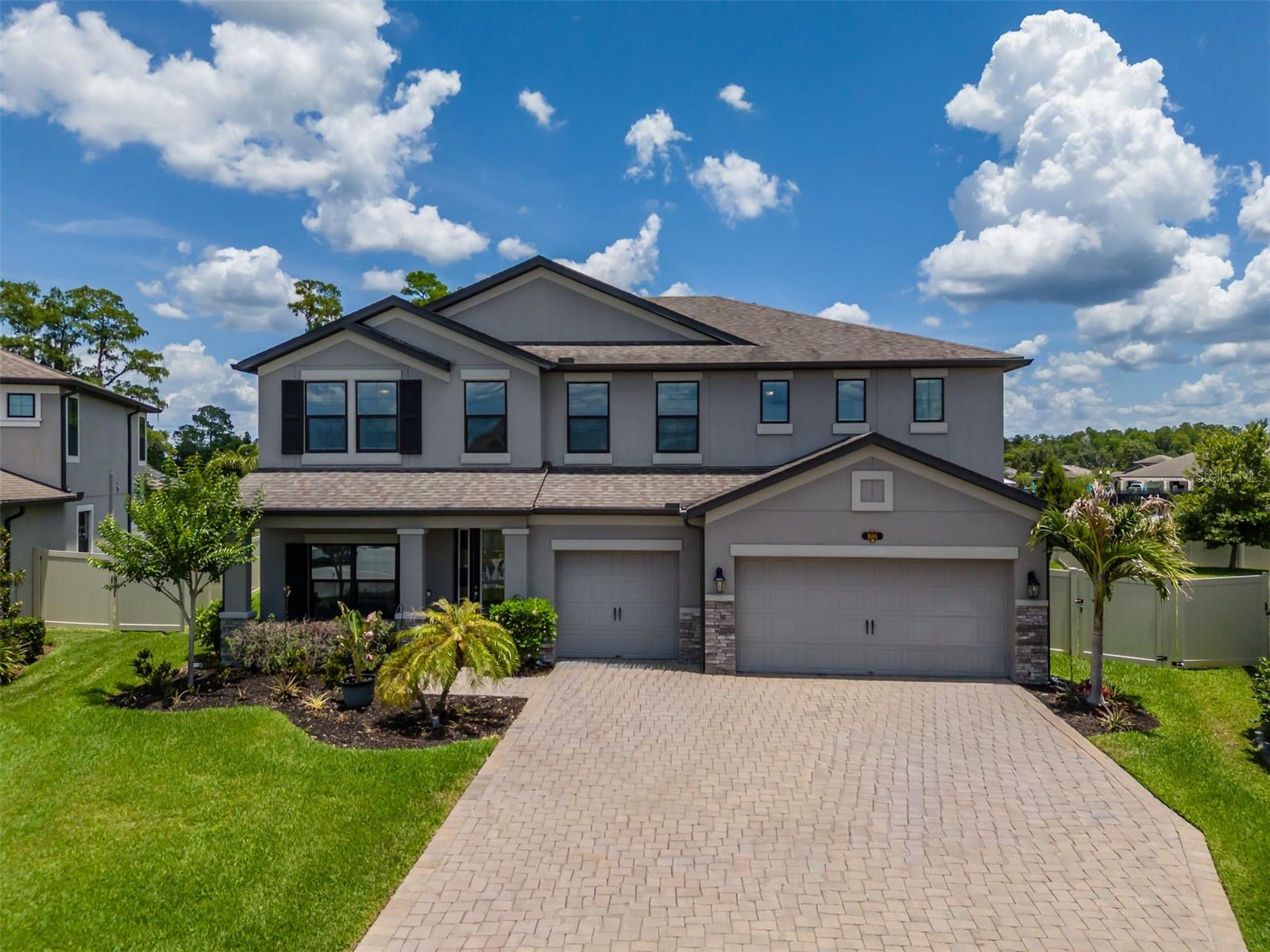 Welcome to this beautifully maintained 5-bedroom, 3-bathroom home nestled in a warm, friendly community known for its ideal location and outstanding amenities. Perfectly positioned for convenience, this home offers easy access to major highways, making commuting, shopping, dining, and entertainment effortless while still enjoying the comfort of a peaceful neighborhood setting.

Designed with both functionality and comfort in mind, the Santina 2 floor plan features generous living areas ideal for entertaining and everyday living. The private downstairs guest bedroom and full bathroom provide the perfect setup for visitors, multigenerational living, or a quiet home office retreat. The large kitchen features ample cabinetry and counter space, with a large island perfect for gatherings or making quiet meals at home. The dining nook offers a custom-built wrap around bench for maximizing seating and storage. The kitchen truly is the heart of the home and overlooks the family room and expansive back yard- one of the property's stand out features. 
Upstairs, the spacious primary suite and additional bedrooms provide comfort and privacy for the whole family. The primary suite features a luxurious ensuite bathroom designed for both comfort and relaxation, complete with dual vanities, an oversized soaking tub, a separate walk-in shower, and abundant natural light. The expansive walk-in closet offers exceptional storage with ample space for wardrobe organization. The three additional bedrooms are generously sized and thoughtfully designed to offer both comfort and versatility. Whether used as bedrooms, a home office, fitness space, or playroom, each room provides ample closet space and natural light. The shared upstairs bathroom is conveniently located to maximize functionality for family and guests, creating a practical and well-balanced layout ideal for everyday living. At the center of the upstairs living space, an expansive open loft provides endless possibilities for customization and entertainment. Perfect as a media room, home theater, gaming lounge, secondary living area, playroom, or home office, this versatile space creates the ideal gathering spot for family and guests. Its open layout and central location seamlessly connect the upstairs bedrooms while offering plenty of room to design the lifestyle space that best fits your needs.

Step outside to the showstopping backyard — an extraordinary outdoor oasis with endless possibilities for a resort-style pool, outdoor kitchen, entertaining area, or private play space. With unmatched yard size and premium lot placement, this property truly stands apart from the rest of the community. And YES, it has a 3-car garage!

 Located within a highly desirable school district and surrounded by community parks, walking trails, playgrounds, and neighborhood events, this home offers not just a place to live, but a true sense of community and lifestyle.