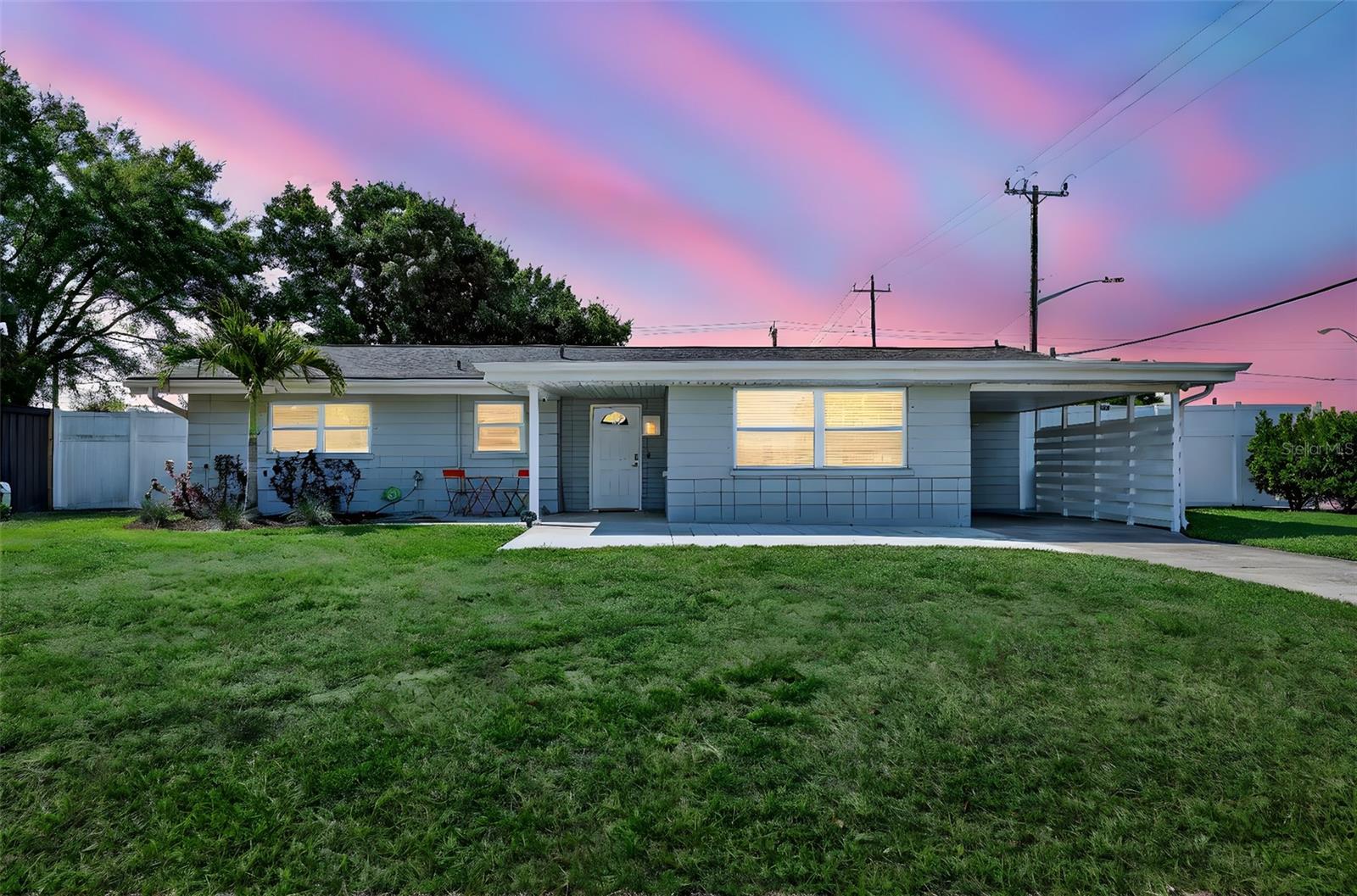 Welcome to this beautifully updated 3-bedroom, 2-bathroom home in the highly sought-after South Gate neighborhood of Sarasota, ideally located just minutes from world-famous Siesta Key Beach and vibrant Downtown Sarasota. Situated on a highly desirable corner lot, this move-in ready home offers exceptional curb appeal with a newly installed 8-ft vinyl fence, along with a new roof, fascia, and gutters completed in 2023.

Step inside to an inviting, light-filled living space where large windows create a bright and airy atmosphere. The flexible layout flows seamlessly into a versatile bonus area—perfect for a home office, sitting room, or additional entertaining space. The updated eat-in kitchen is the heart of the home, featuring freshly painted cabinetry, quartz countertops, stainless steel appliances, and a stylish backsplash—designed for both everyday living and hosting. A dedicated laundry room with built-in shelving doubles as a convenient pantry for added storage, and the home includes a new washer and dryer. French doors lead to the screened lanai, with upgraded wood tile flooring, creating a warm and inviting outdoor living space perfect for relaxing or entertaining. The fully fenced yard, mature canopy, and producing lychee tree contribute to a setting that feels both established and quietly distinctive. This backyard also offers room for play and possibly a pool for the future owner. 


The primary suite offers a peaceful retreat with an updated ensuite bathroom, featuring a new vanity and walk-in shower. Additional upgrades include fresh interior and exterior paint, new landscaping, vinyl flooring throughout, and added attic insulation (2024) for improved energy efficiency. This home is equipped with hurricane shutters, a 360-degree security system, and surge protection in the electrical panel for added protection and peace of mind. Furniture is available for purchase separately, making this a potential turnkey opportunity. Residents have the option to join the voluntary HOA, which provides access to the South Gate Community Association pool—an added perk that enhances the neighborhood lifestyle.

Enjoy an unbeatable Sarasota lifestyle just minutes from shopping, dining, and entertainment, with easy access to the Legacy Trail, Siesta Key and St. Armands Circle. Whether you're searching for a primary residence, seasonal retreat, or investment property, this South Gate home offers the perfect blend of location, upgrades, and lifestyle. The property is maintained with consistent professional care, supporting long-term integrity. Schedule your private viewing today!