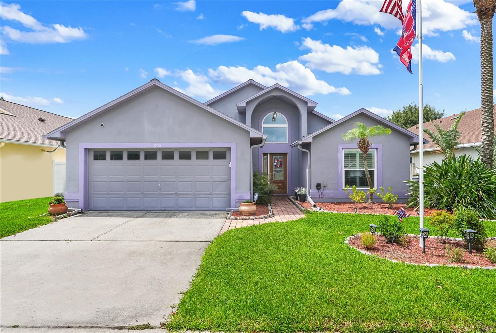 Welcome to the South Chase community of Orlando! This move-in ready 3-bedroom, 2-bath home offers a prime location with easy access to Disney, Universal Studios, and Orlando International Airport, all within 30 minutes or less. As you step inside, you'll be welcomed by the living room and drawn to the double sliding glass doors, updated in 2018, leading out to the screened back porch. The kitchen has been refreshed with updated cabinet doors, pull-out drawers, and a tile backsplash. The spacious primary suite features private access to the patio and an ensuite bathroom complete with a large soaking tub. Outside, you'll find a screened patio with a hot tub already in place and a fully fenced backyard, perfect for relaxing or entertaining. Major updates include windows replaced in 2016, sliding glass doors in 2018, water heater in 2020, and a full replumb completed in 2026. This community has relative low HOA fees and ease of access many major roadways for access to the greater Orlando area.