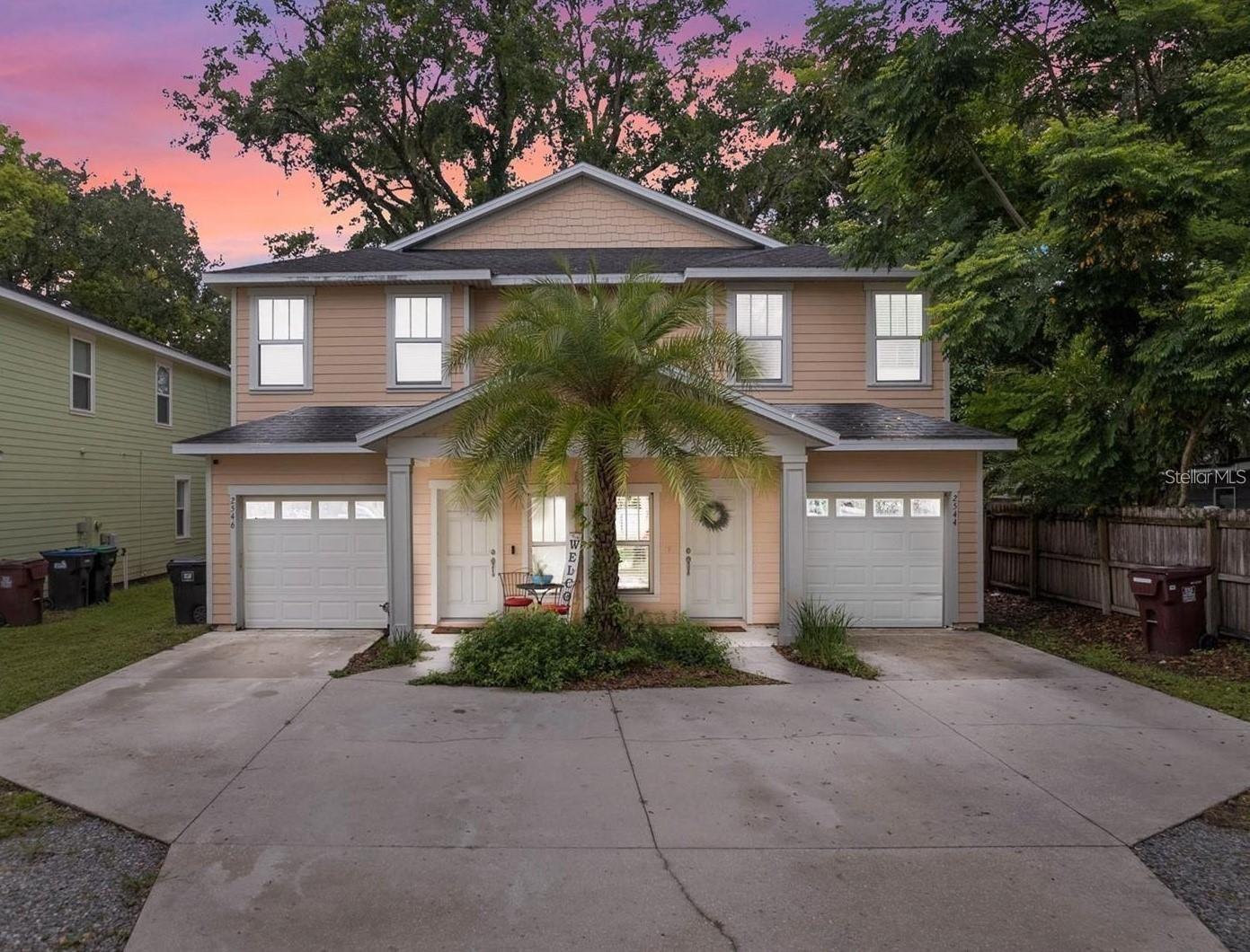 LOCATION! LOCATION! LOCATION! Welcome to this income producing duplex in the highly desirable Delaney/Lake Como area. This stunning Key West style duplex has 3Bedrooms/2.5 bath and 1 car garage on each side giving this investment property a one-of-a-kind in the area. NO HOA! Built in 2015, this stunning property has an open concept floor plan, a fully fenced backyard, covered patio and beautiful landscaping. In addition to one car attached garage, both sides have an extended driveway offering plenty of parking space. The kitchen, as the heart of the home, has stainless steel appliances, 42-inch espresso cabinets and sleek granite countertops. The floors are porcelain wood-look tile downstairs which gives this property a luxurious feel and very low maintenance. All three bedrooms are located on the second floor. Two bathrooms are upstairs and a half bath is located downstairs. Great location, easy access to the 408, I-4, Orlando International Airport (MCO), Sanford International Airport, Amusement parks, East and West coast beaches. Close to the heart of downtown Orlando, ORMC, SODO, Millenia Mall, several dining and shopping spots and vibrant nightlife. Zoned for Blankner Elementary, Blankner Middle and Boone High School! Both units are already tenant-occupied, providing income on day 1 for a savvy investor. You can also live on one side and rent the other! Contact agent for additional information!